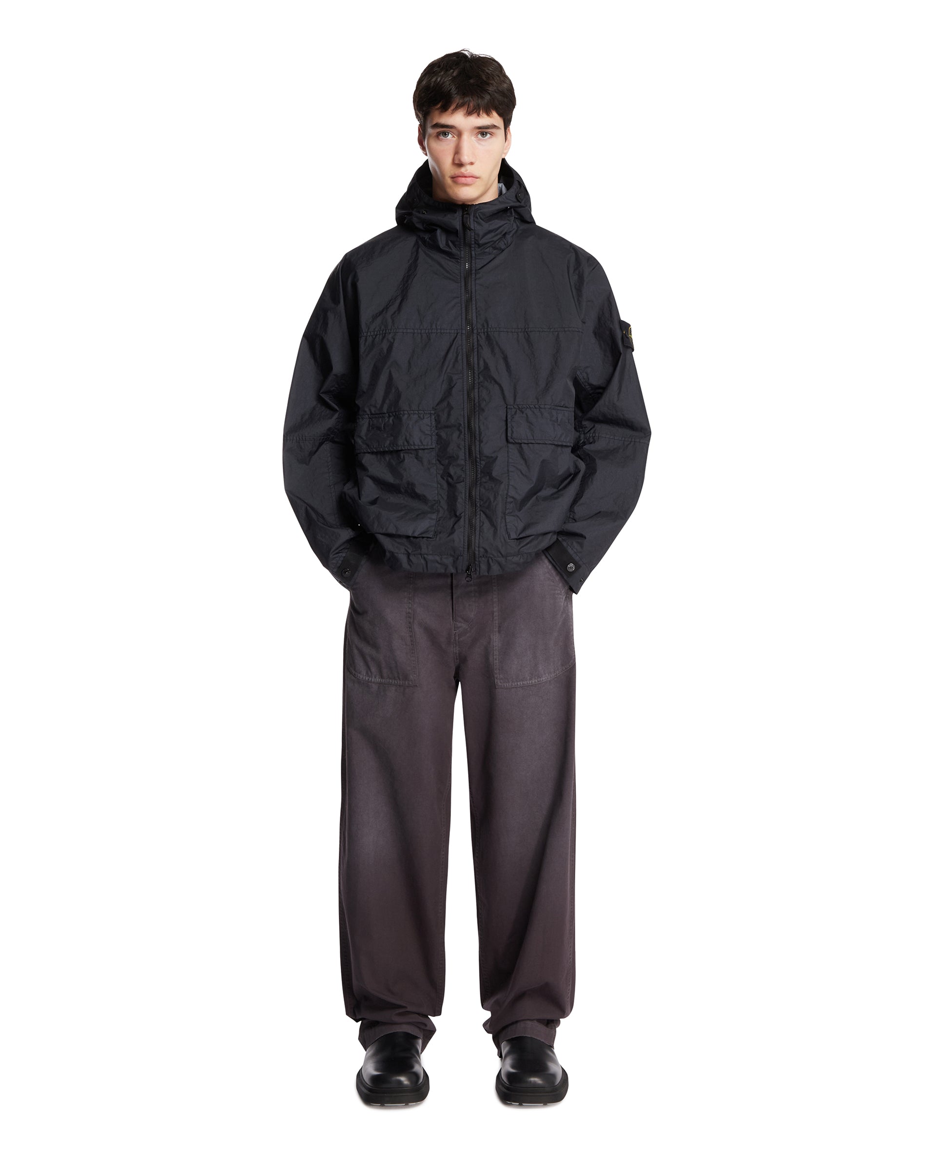 Blue Hooded Jacket Stone island оригінал – Купити в Україні – детальний вид
