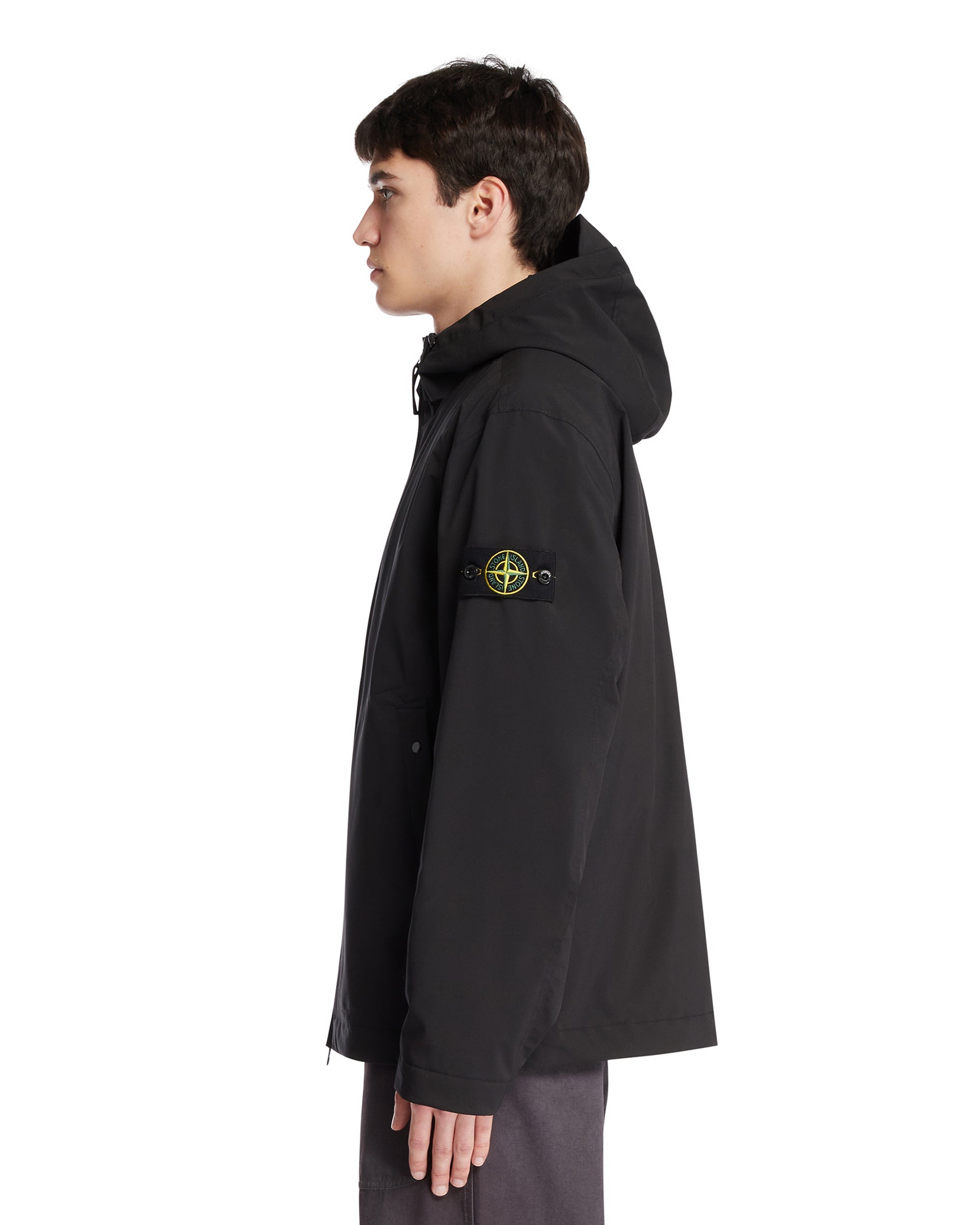 Оригінальна Black Hooded Jacket Stone island – збільшений вид