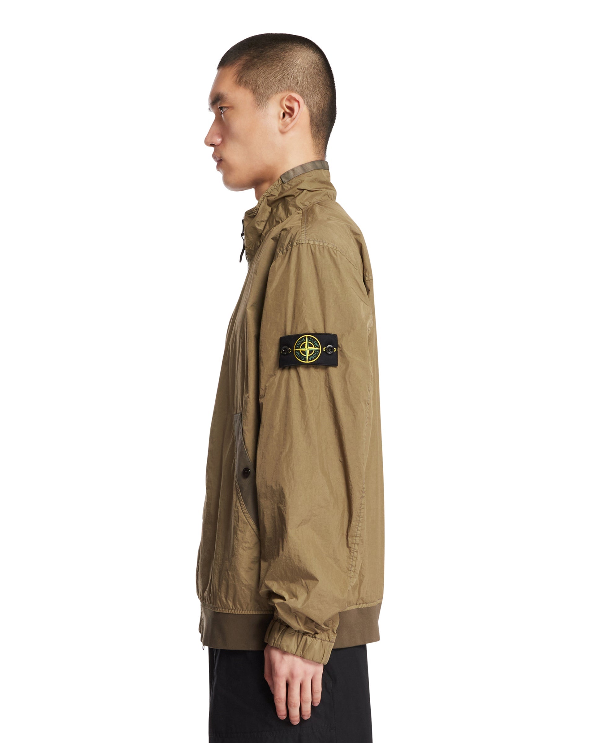 Green Windbreaker Jacket Stone island – Гарантія оригінальності – збільшений вид