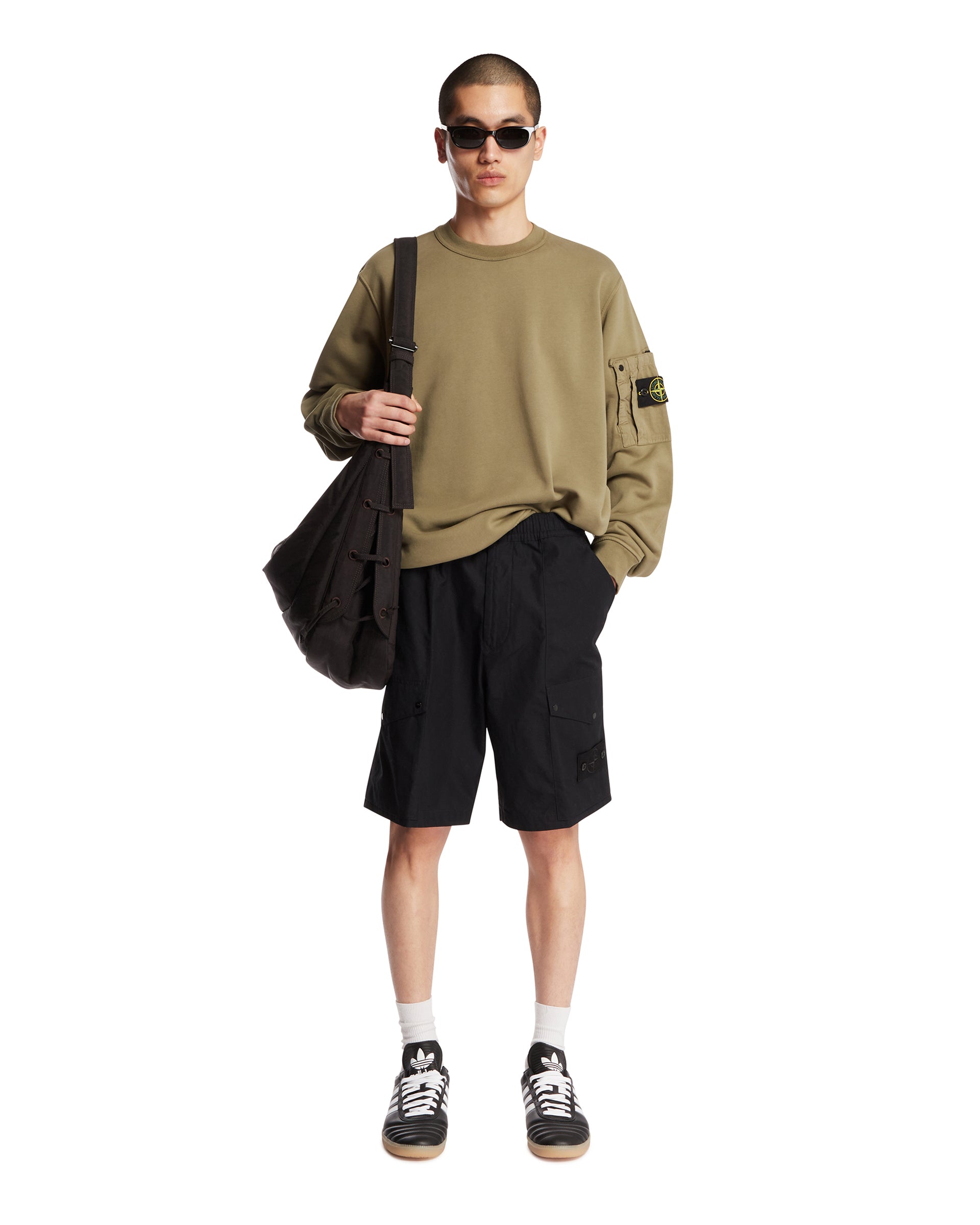 Green Pocket Sweatshirt Stone island – Гарантія оригінальності – детальний вид