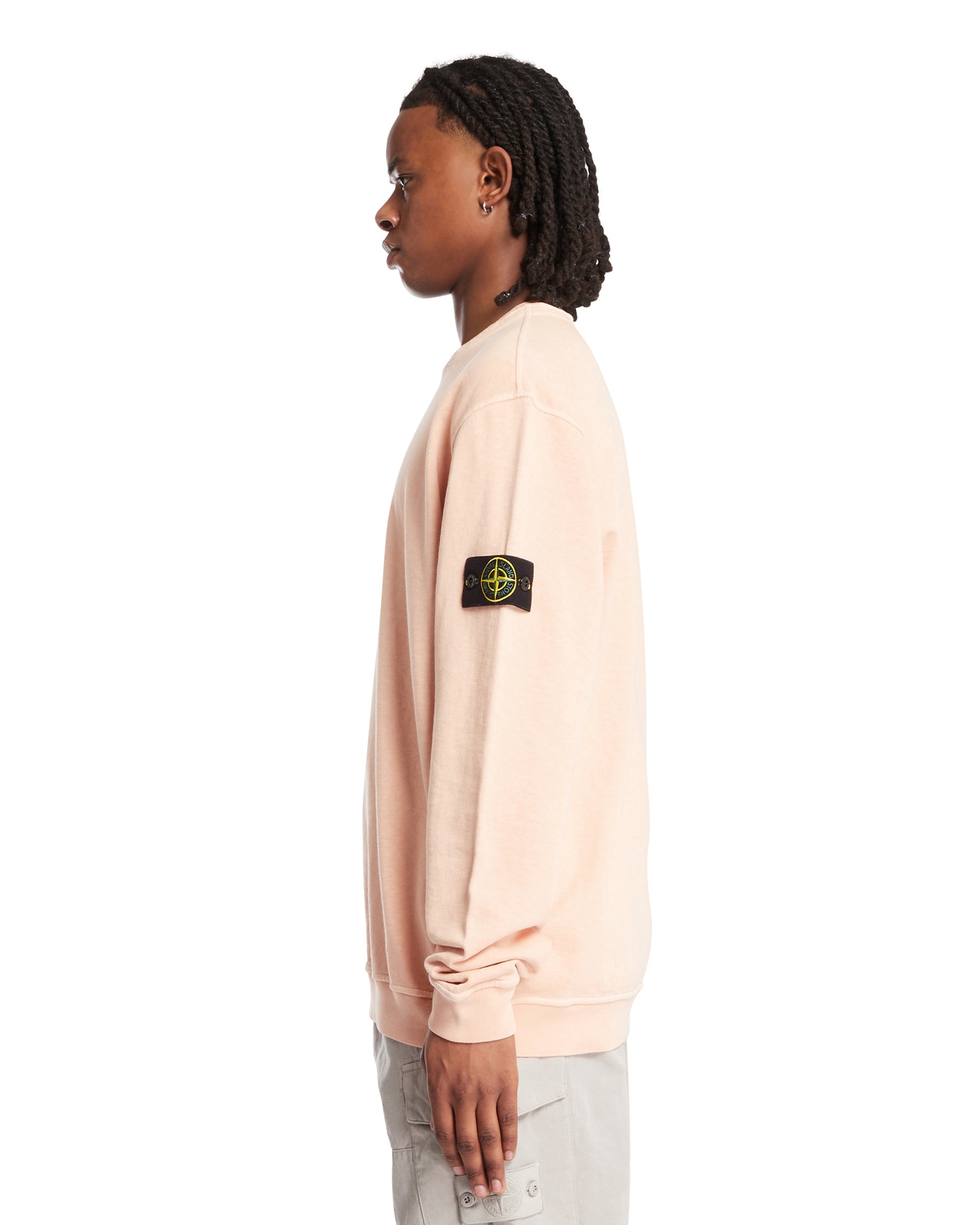 Оригінальна Pink Crewneck Sweatshirt Stone island – збільшений вид
