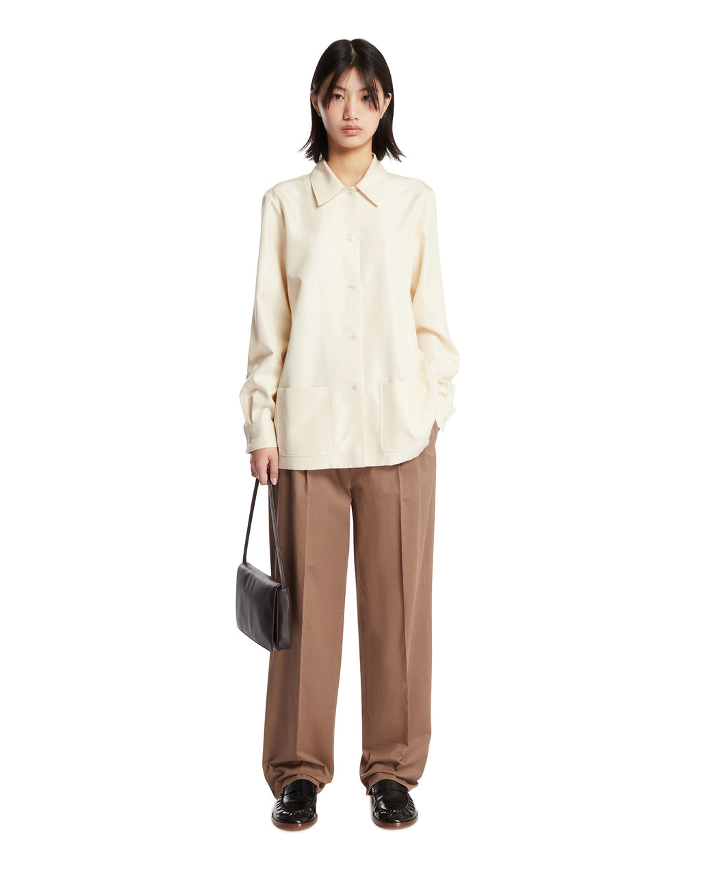 Brown Ragnar Trousers The row – Гарантія оригінальності – детальний вид