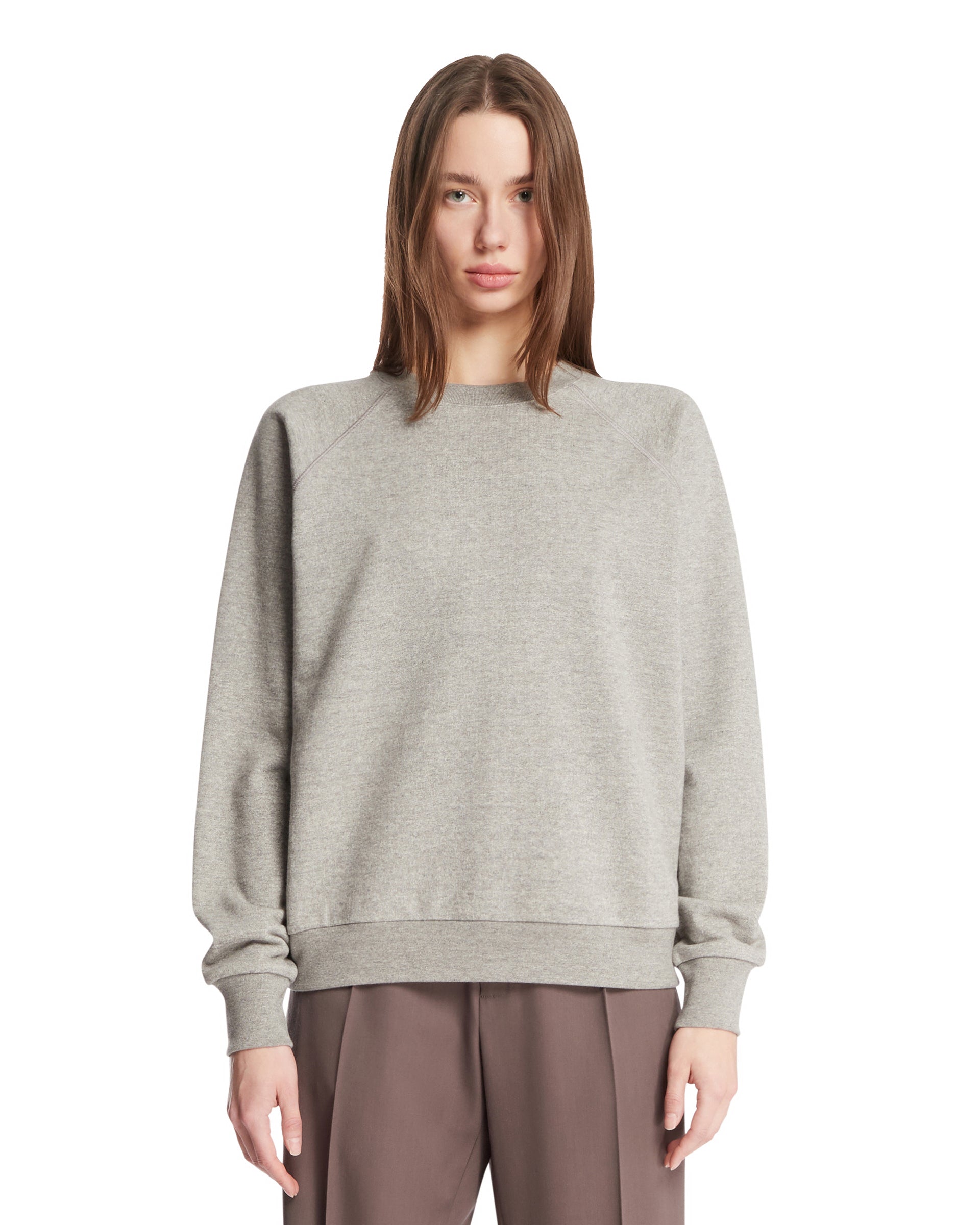 Gray Eulalia Sweatshirt The row – Гарантія оригінальності – боковий вид