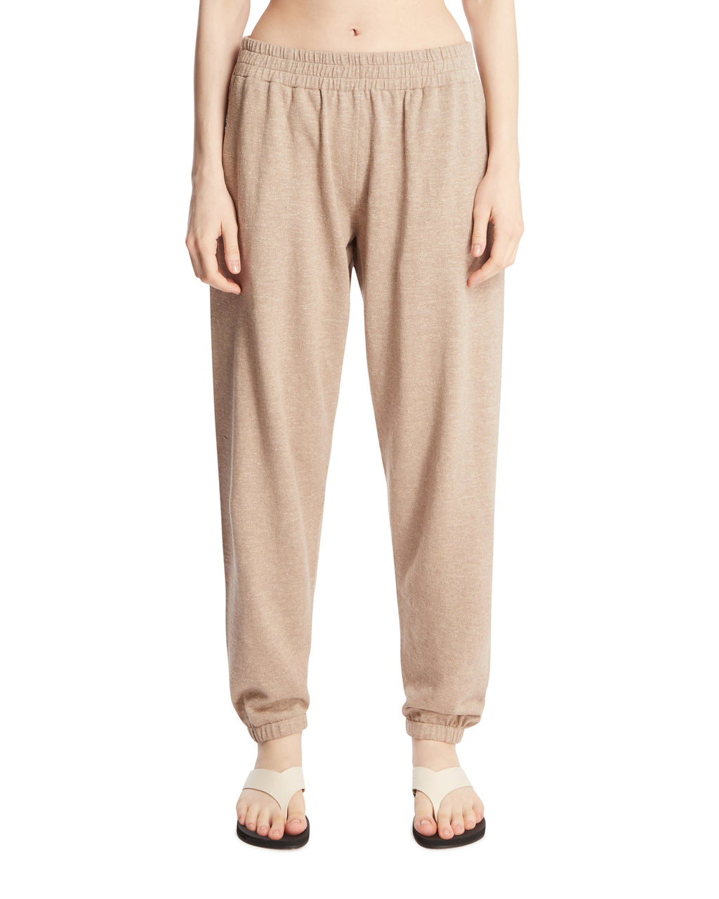 Beige Cotton And Linen Pants The row – Гарантія оригінальності – боковий вид