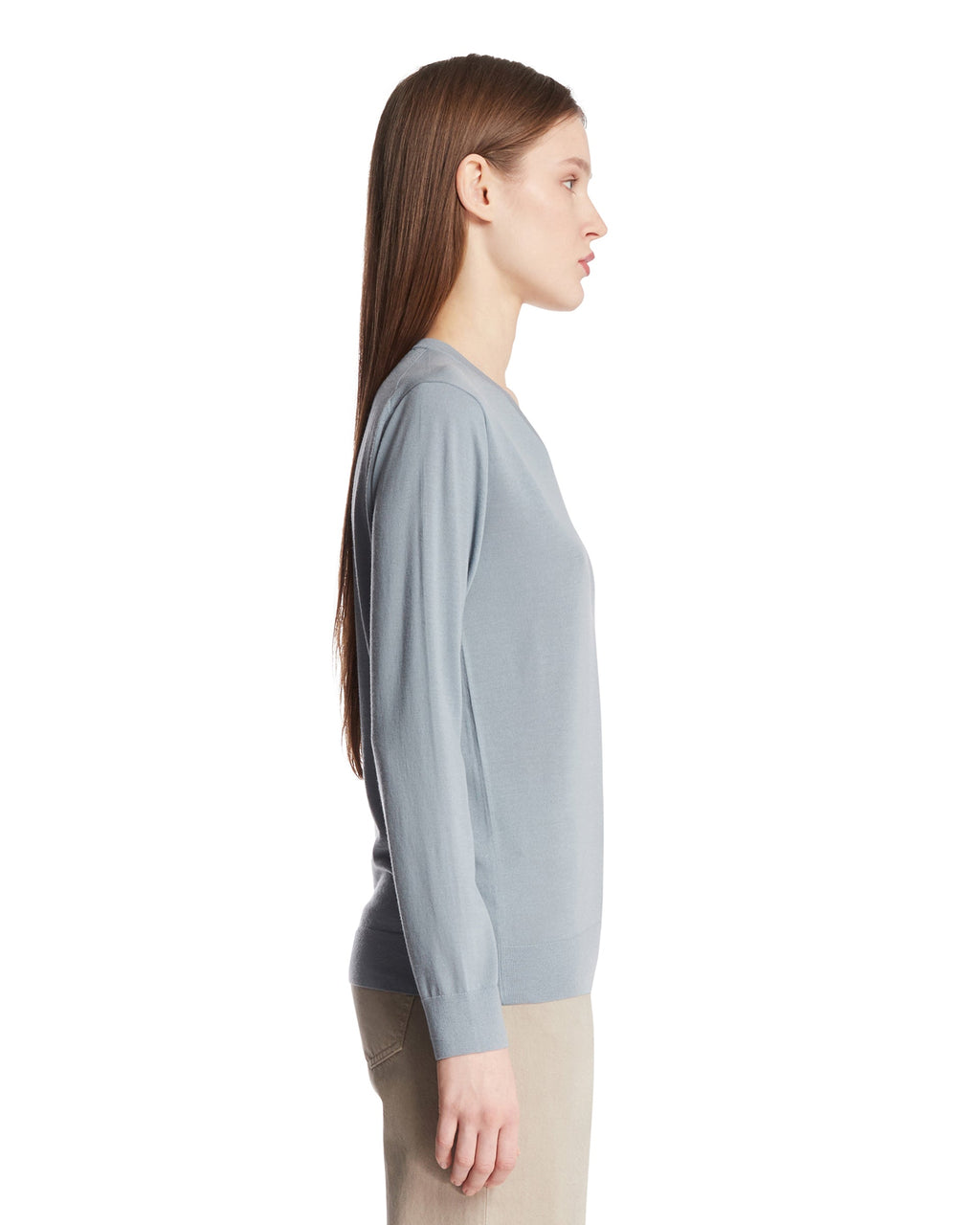 Blue Naius Wool Top The row – Гарантія оригінальності – збільшений вид