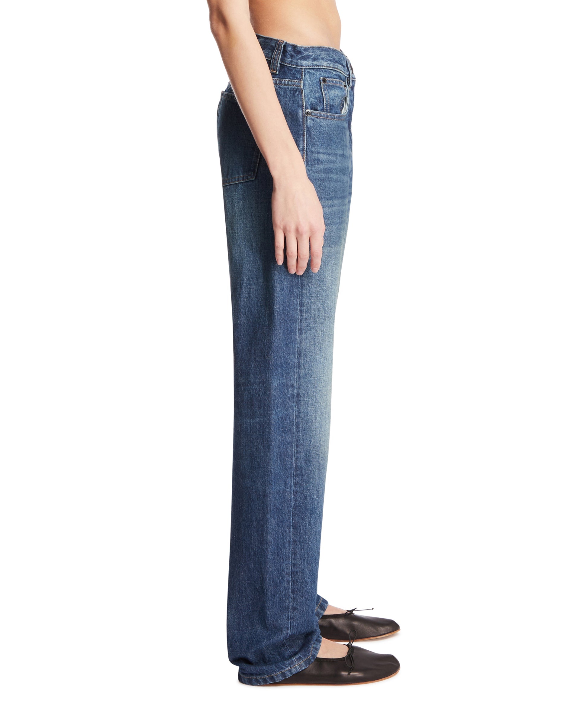 Blue Five-Pocket Jeans The row оригінал – Купити в Україні – збільшений вид