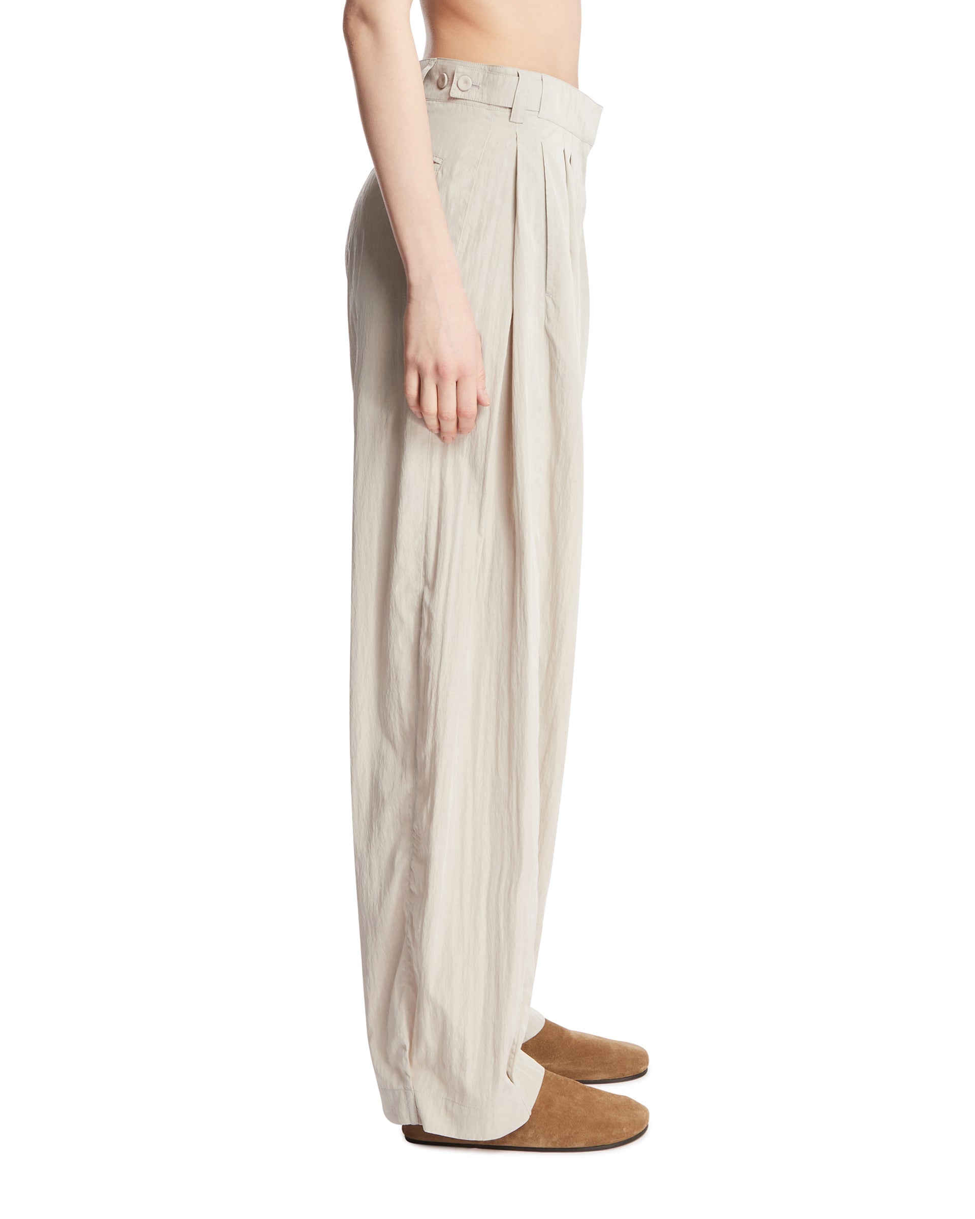 Gray Iven Silk And Nylon Pants The row – Гарантія оригінальності – збільшений вид