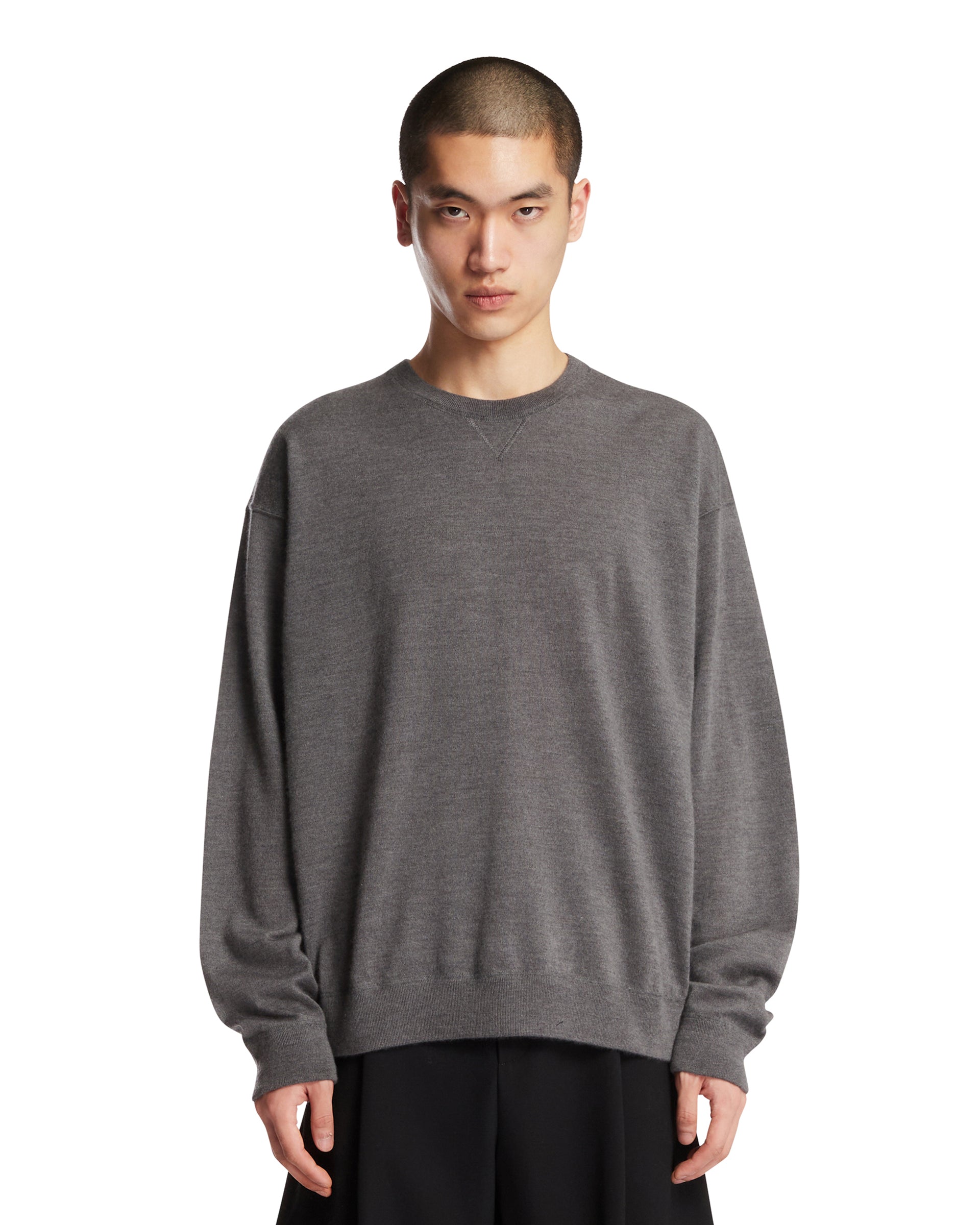 Оригінальна Gray Cashmere Sweater The row – боковий вид