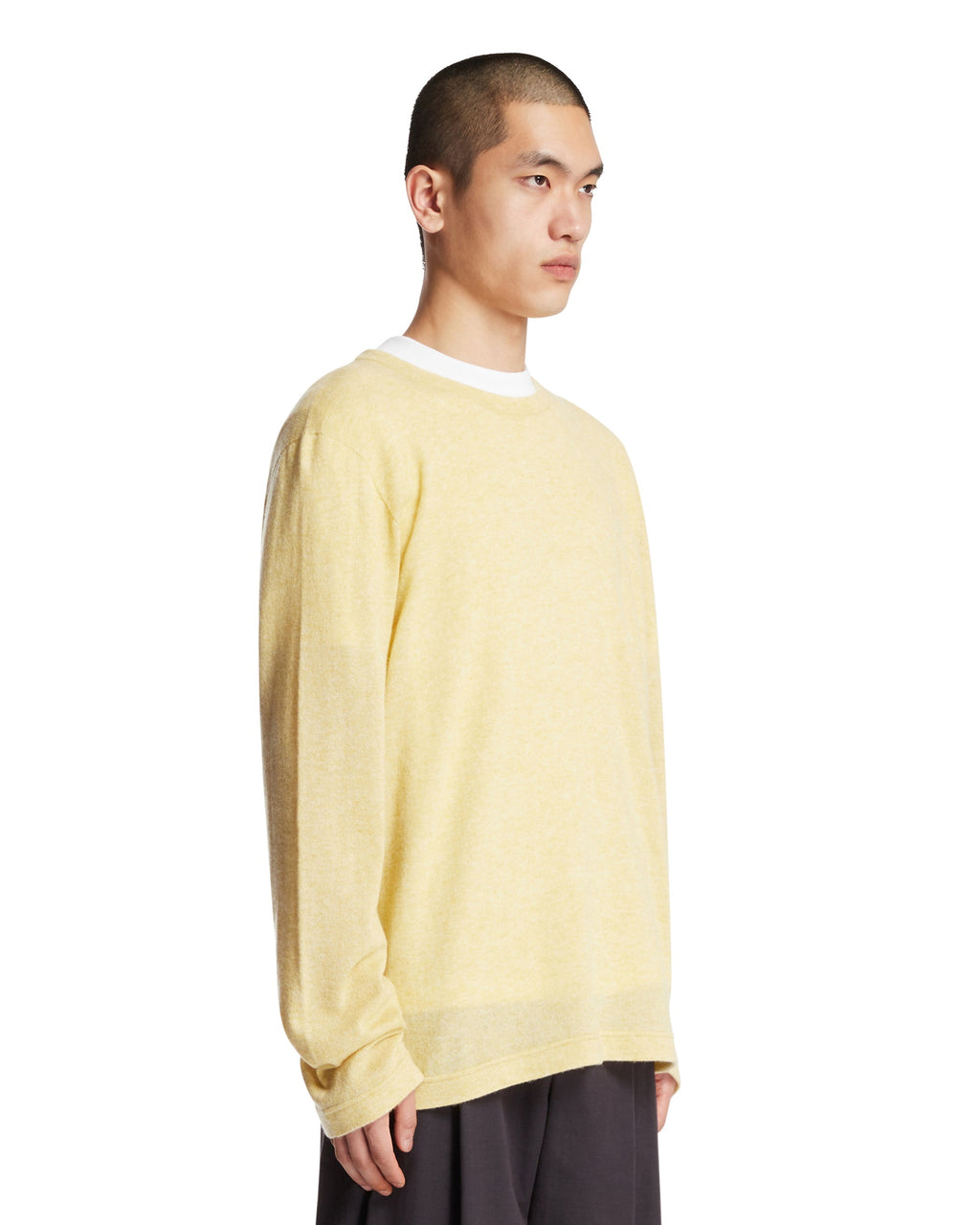 Yellow Casas Cashmere Sweater The row оригінал – Купити в Україні – вид ззаду