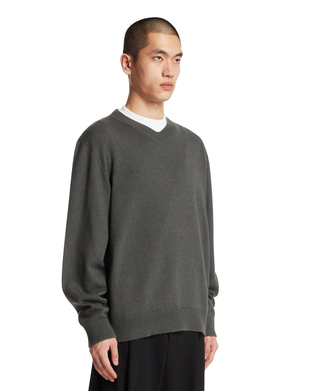 Gray Memphis Cashmere Sweater The row оригінал – Купити в Україні – вид ззаду