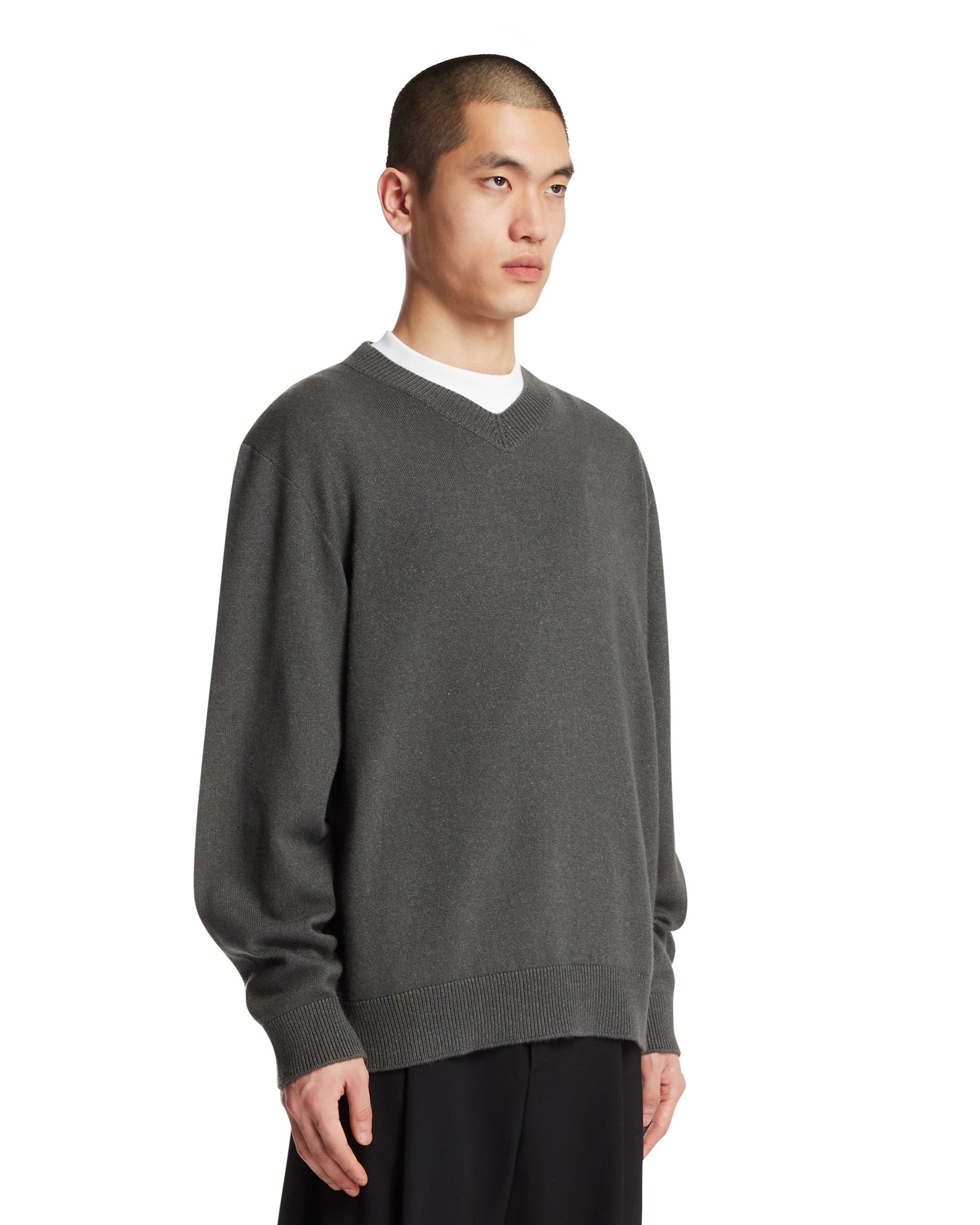 Gray Memphis Cashmere Sweater The row оригінал – Купити в Україні – вид ззаду