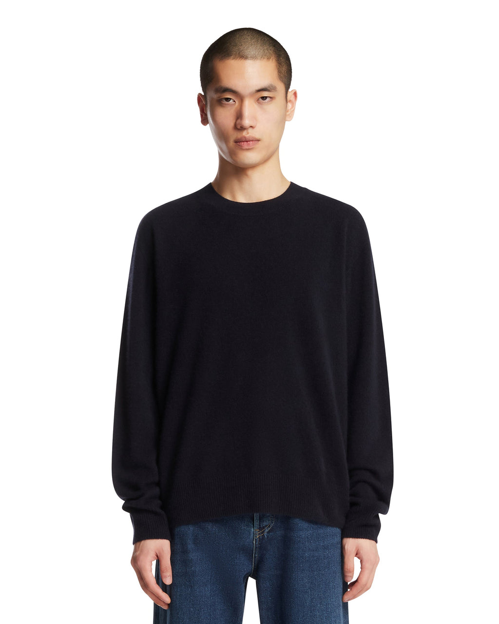 Blue Auguste Cashmere Sweater The row оригінал – Купити в Україні – боковий вид