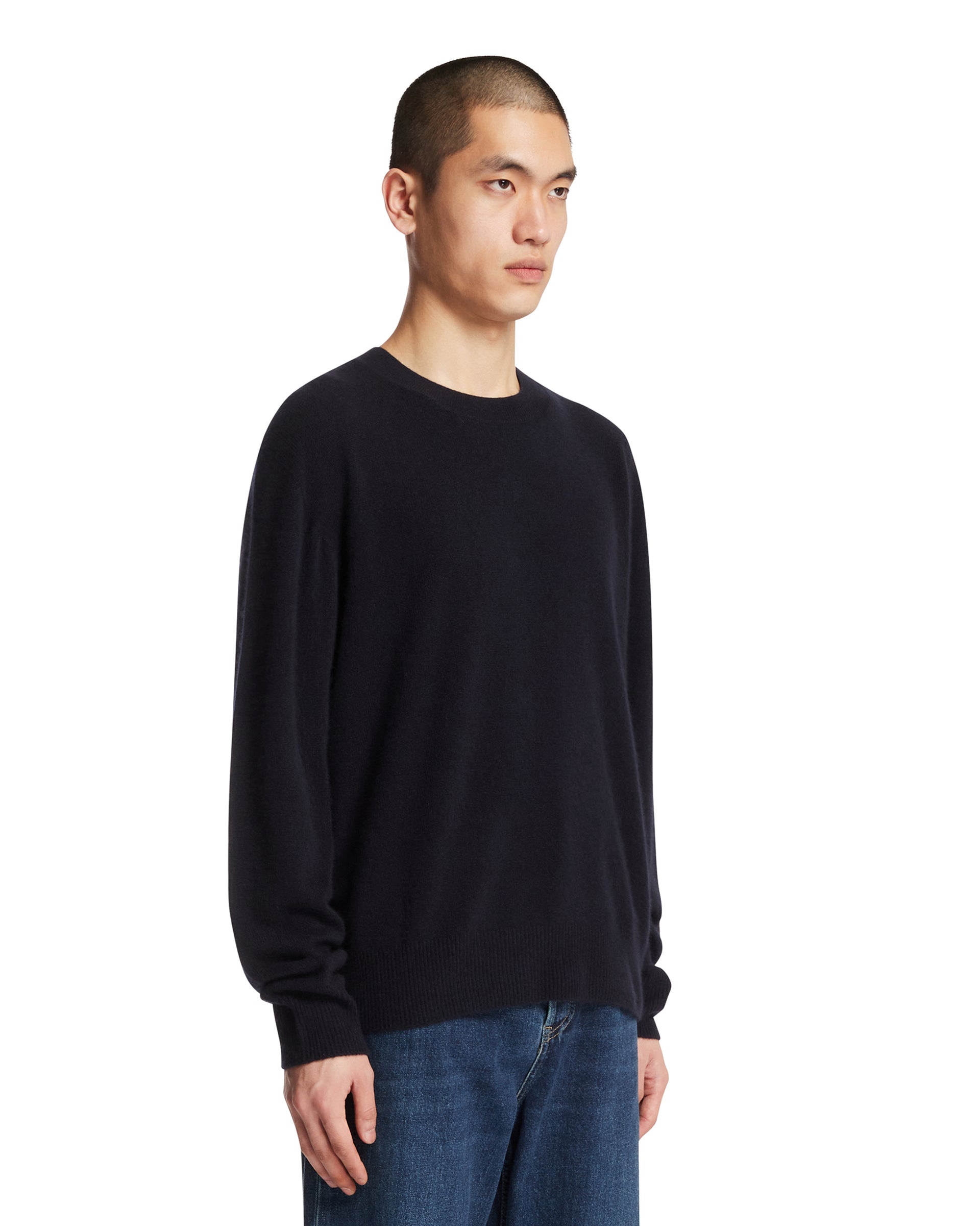 Blue Auguste Cashmere Sweater The row оригінал – Купити в Україні – вид ззаду