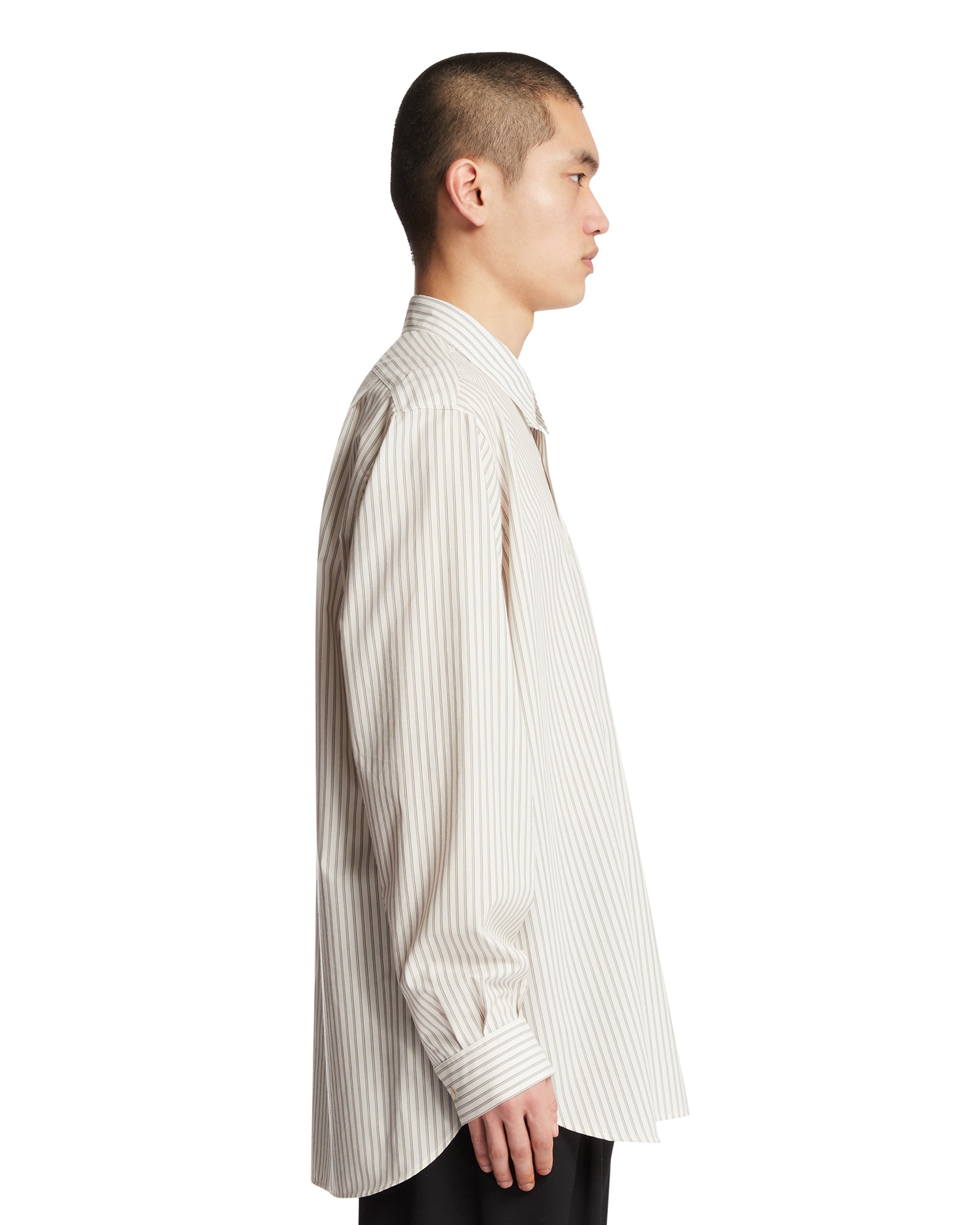 Оригінальна Beige Cotton Shirt The row – збільшений вид