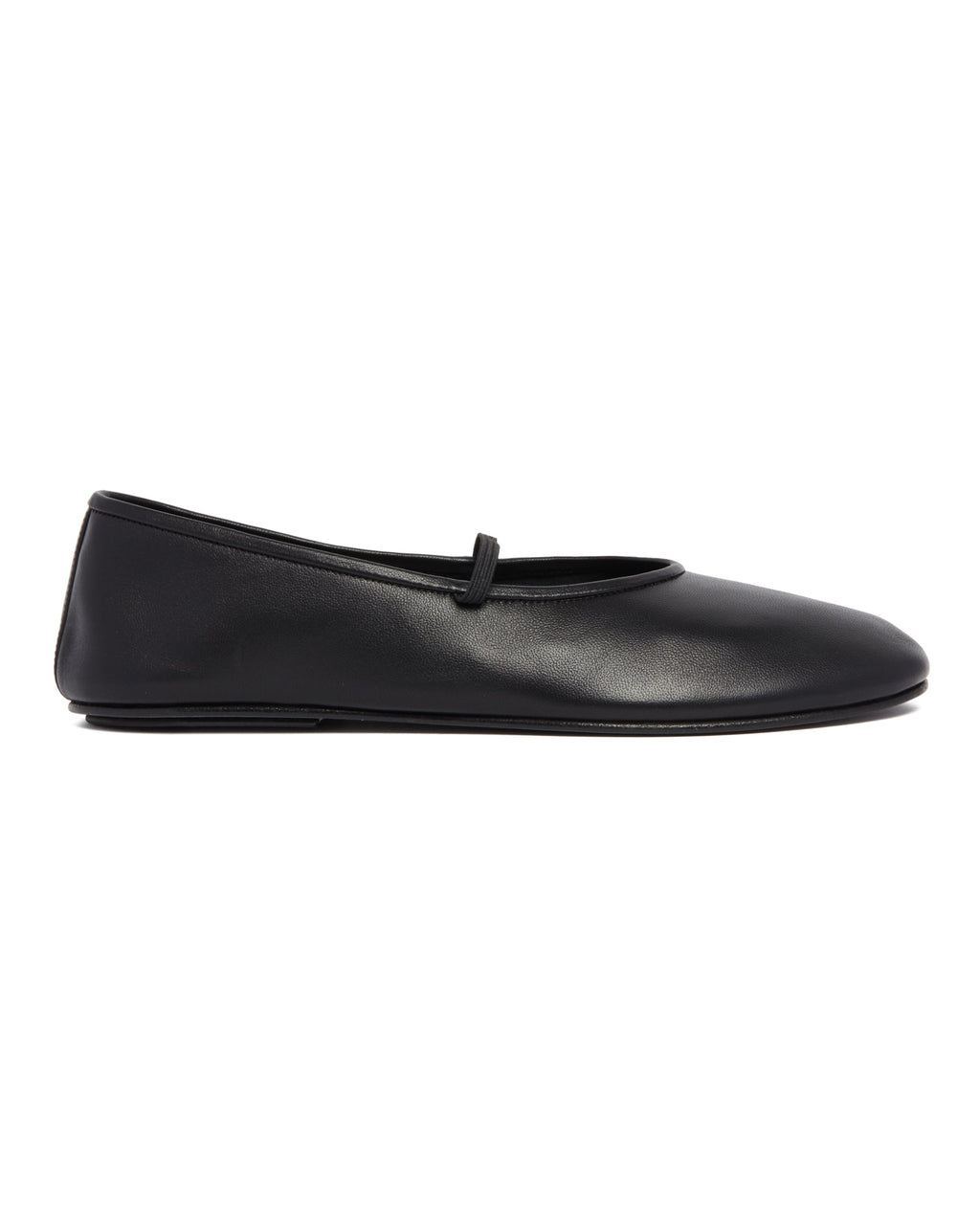 Оригінальна Black Elastic Ballet Flats The row – вид ззаду
