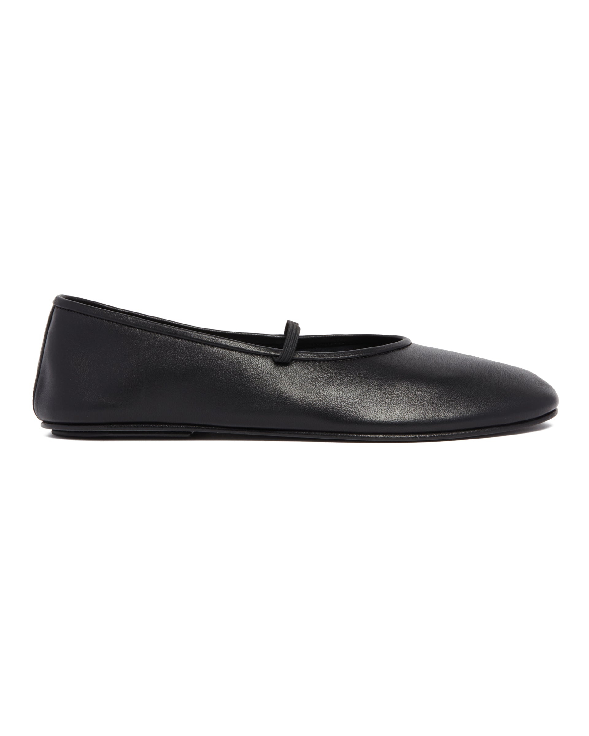 Оригінальна Black Elastic Ballet Flats The row – вид ззаду