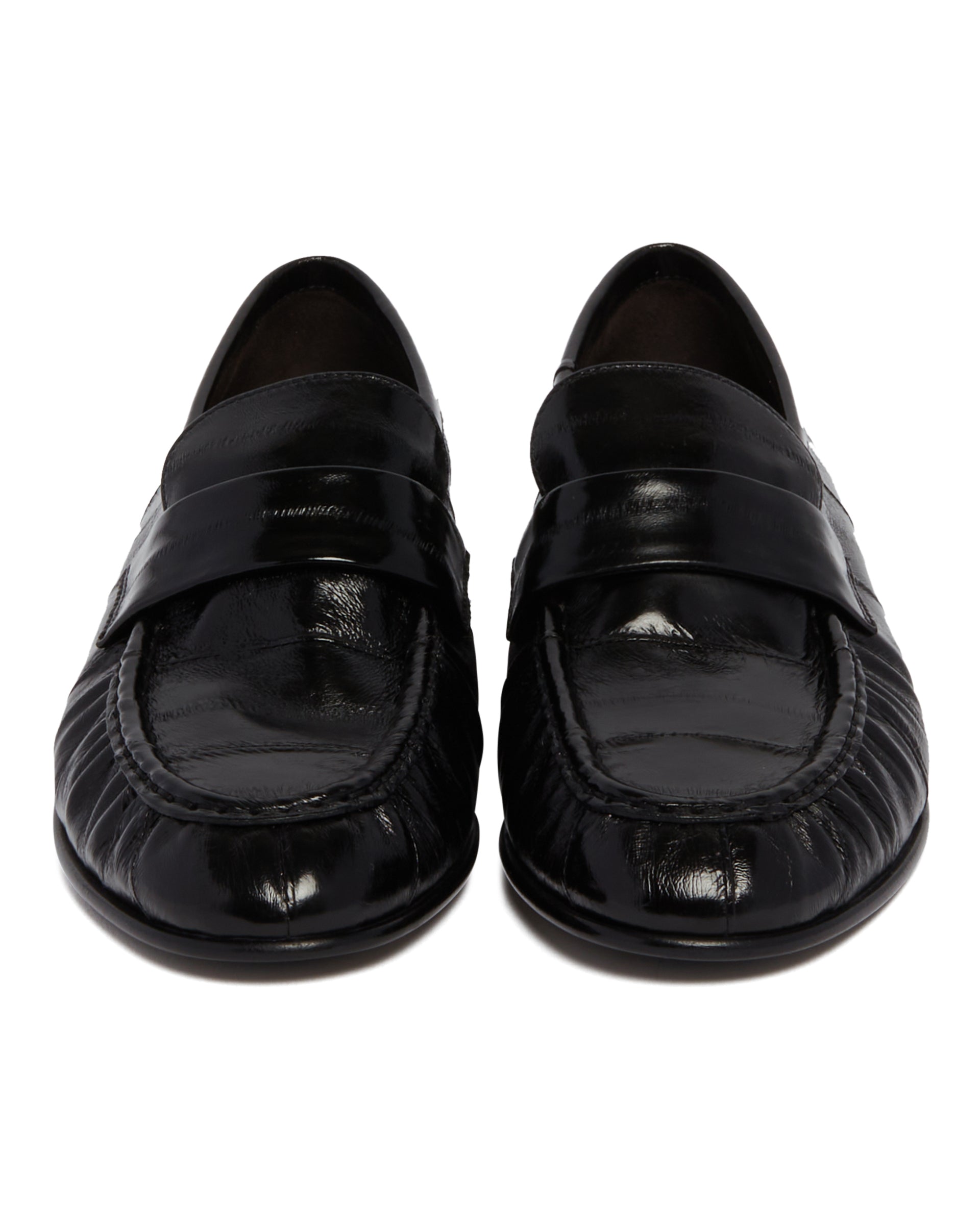Оригінальна Black Eelskin Loafers The row – збільшений вид