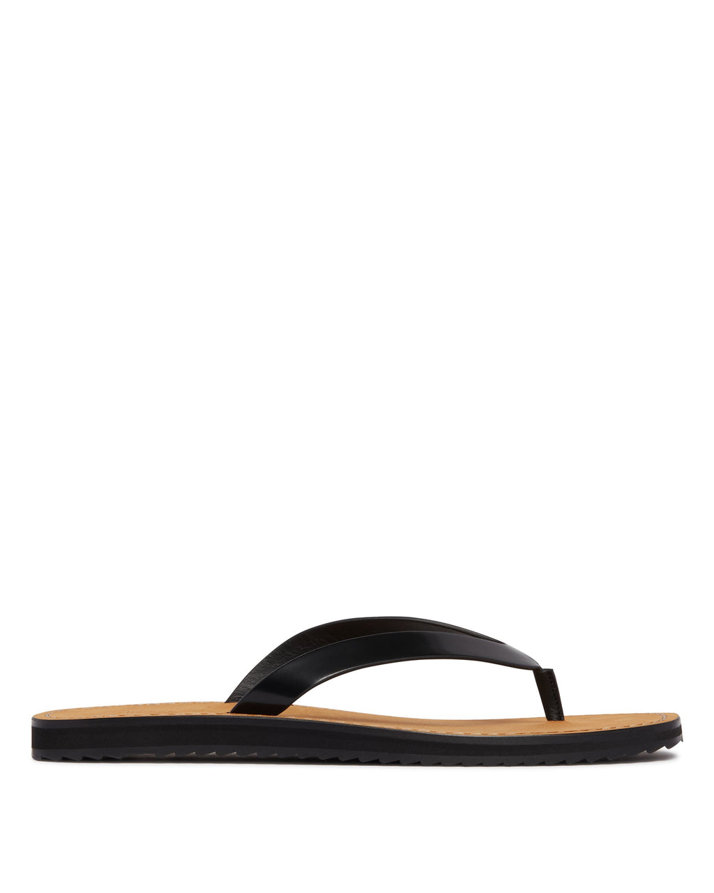 Black Flip-Flop Sandals The row – Гарантія оригінальності – боковий вид