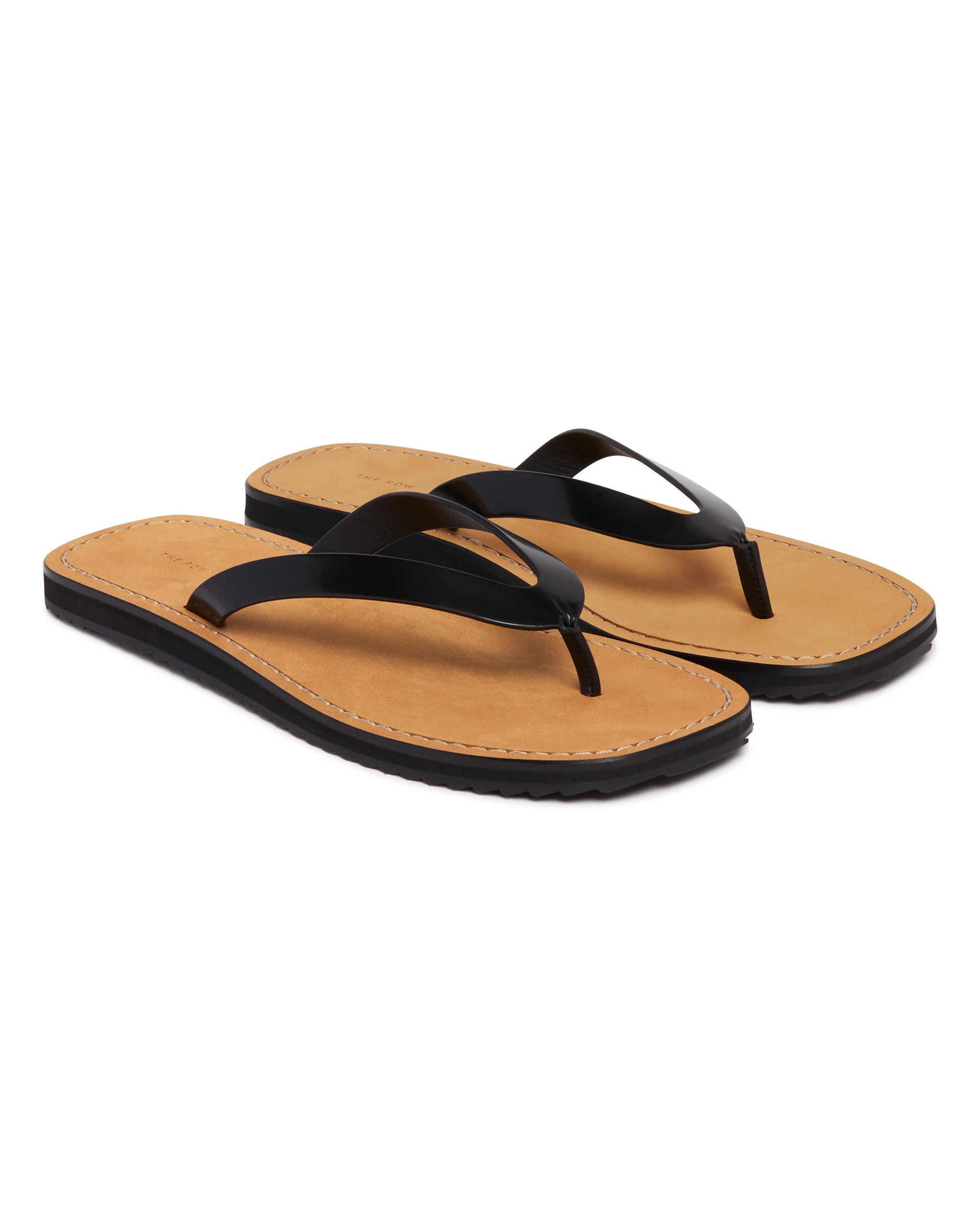 Black Flip-Flop Sandals The row – Гарантія оригінальності – детальний вид