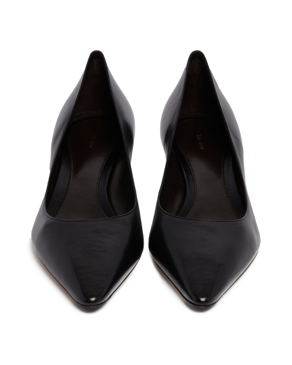 Оригінальна Black Liisa Kitten Two Heel Pumps The row – збільшений вид