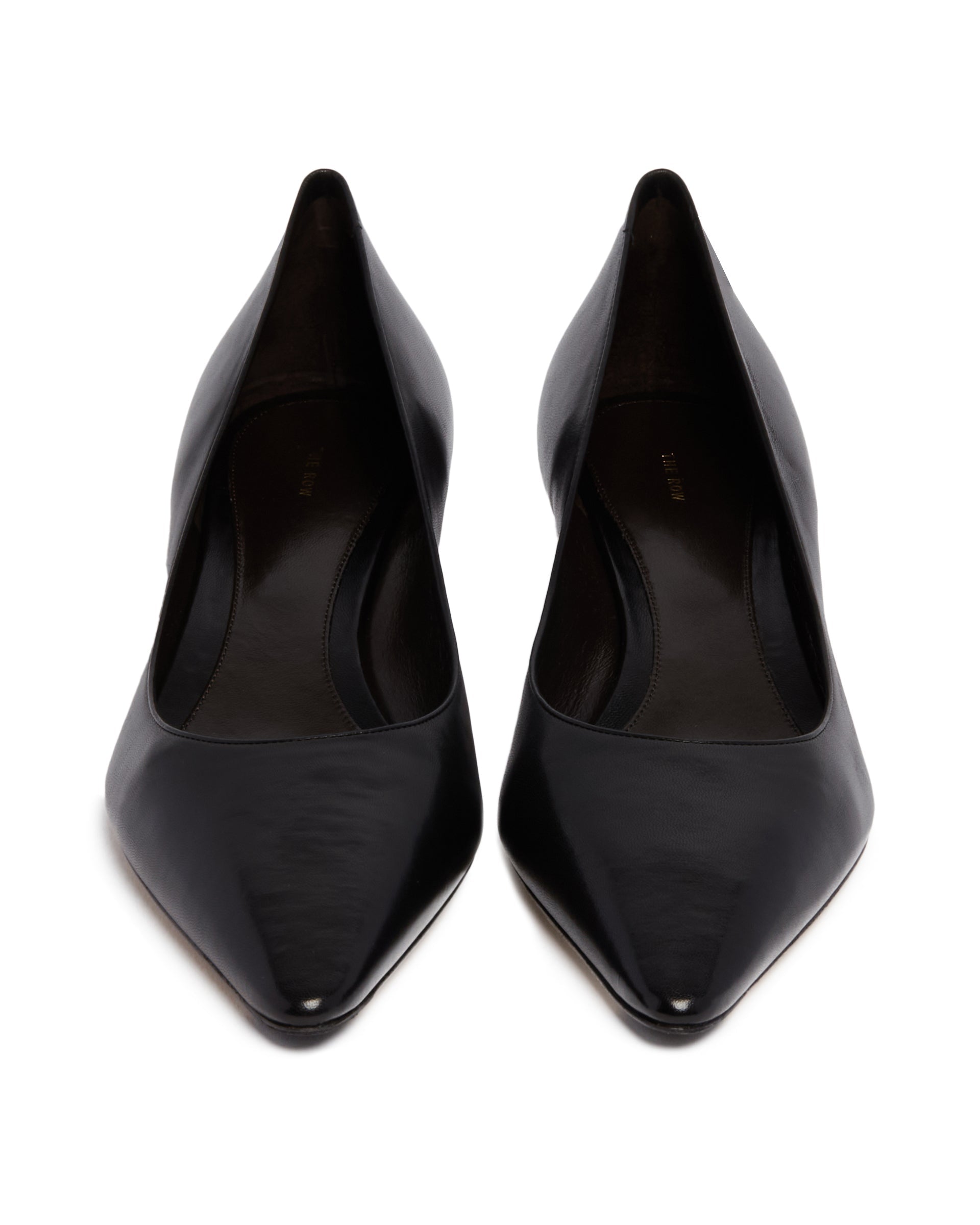 Оригінальна Black Liisa Kitten Two Heel Pumps The row – збільшений вид