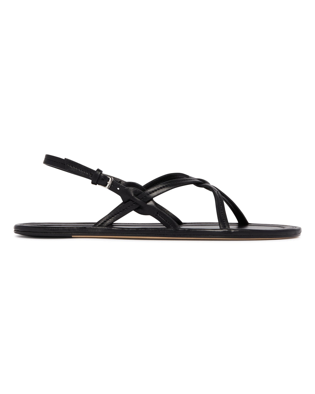 Black Thin Cross Sandals The row оригінал – Купити в Україні – вид ззаду