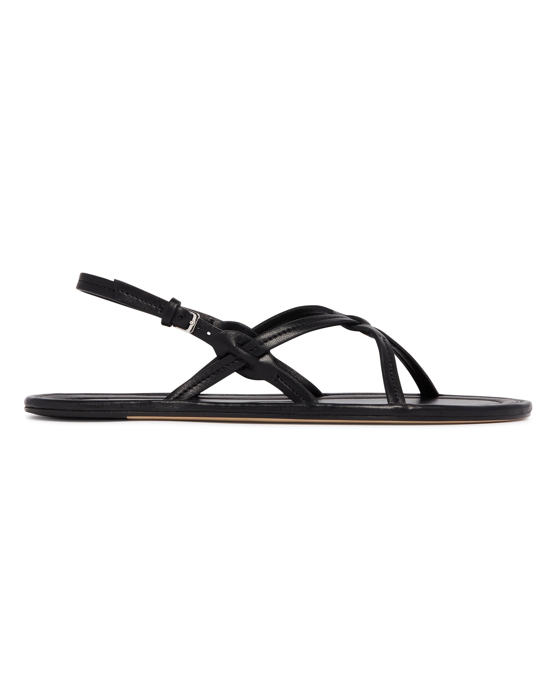 Black Thin Cross Sandals The row оригінал – Купити в Україні – вид ззаду