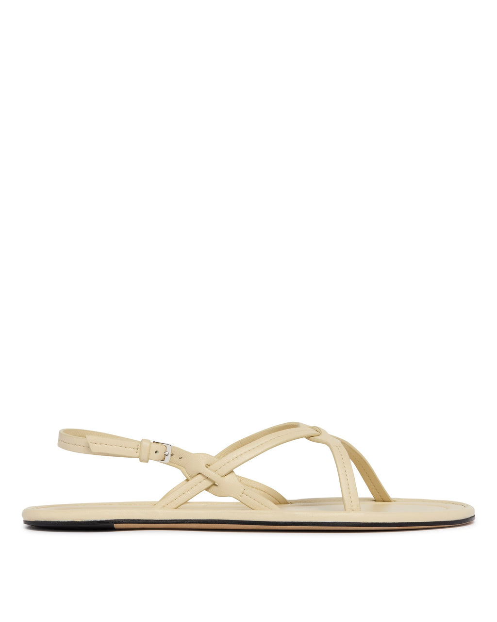 Оригінальна Beige Thin Cross Sandals The row – боковий вид