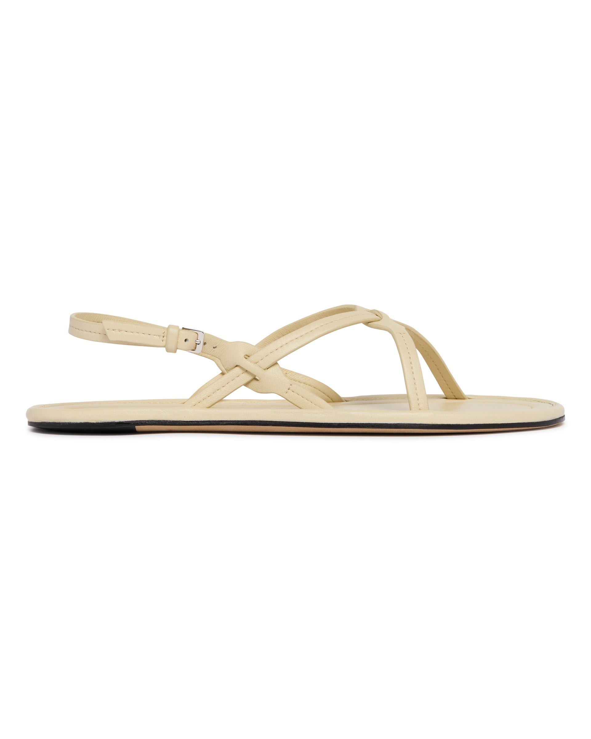 Оригінальна Beige Thin Cross Sandals The row – вид ззаду
