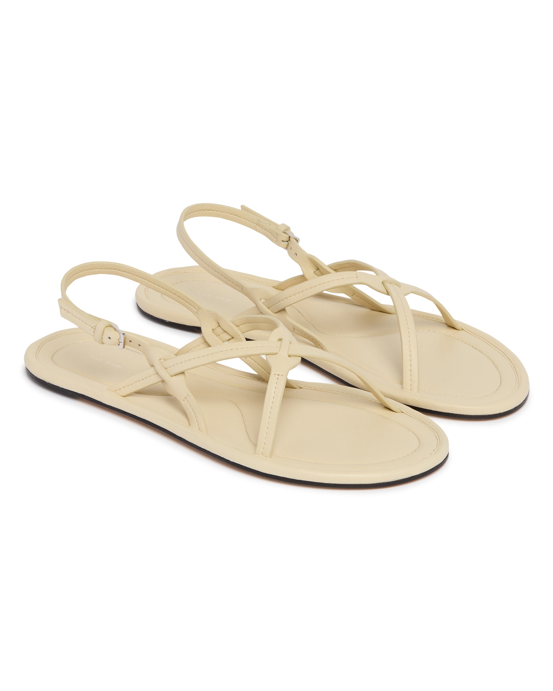 Оригінальна Beige Thin Cross Sandals The row – детальний вид