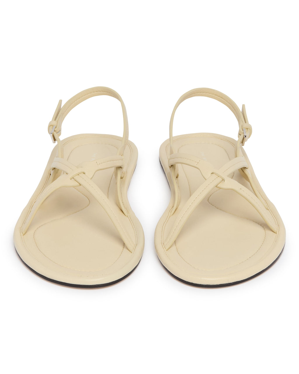 Оригінальна Beige Thin Cross Sandals The row – збільшений вид