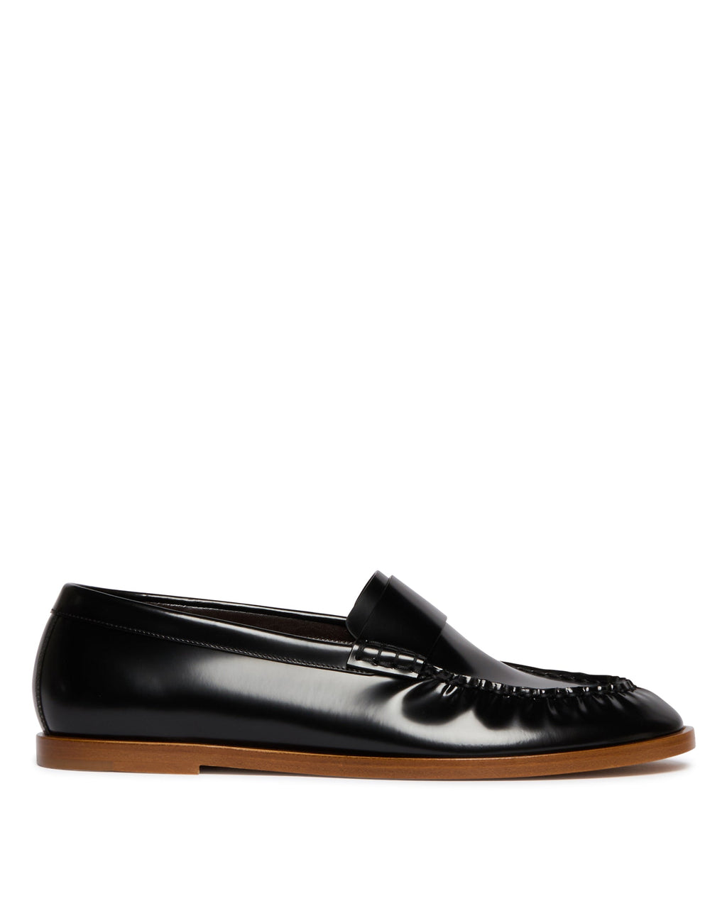 Black Patent Leather Loafers The row – Гарантія оригінальності – боковий вид