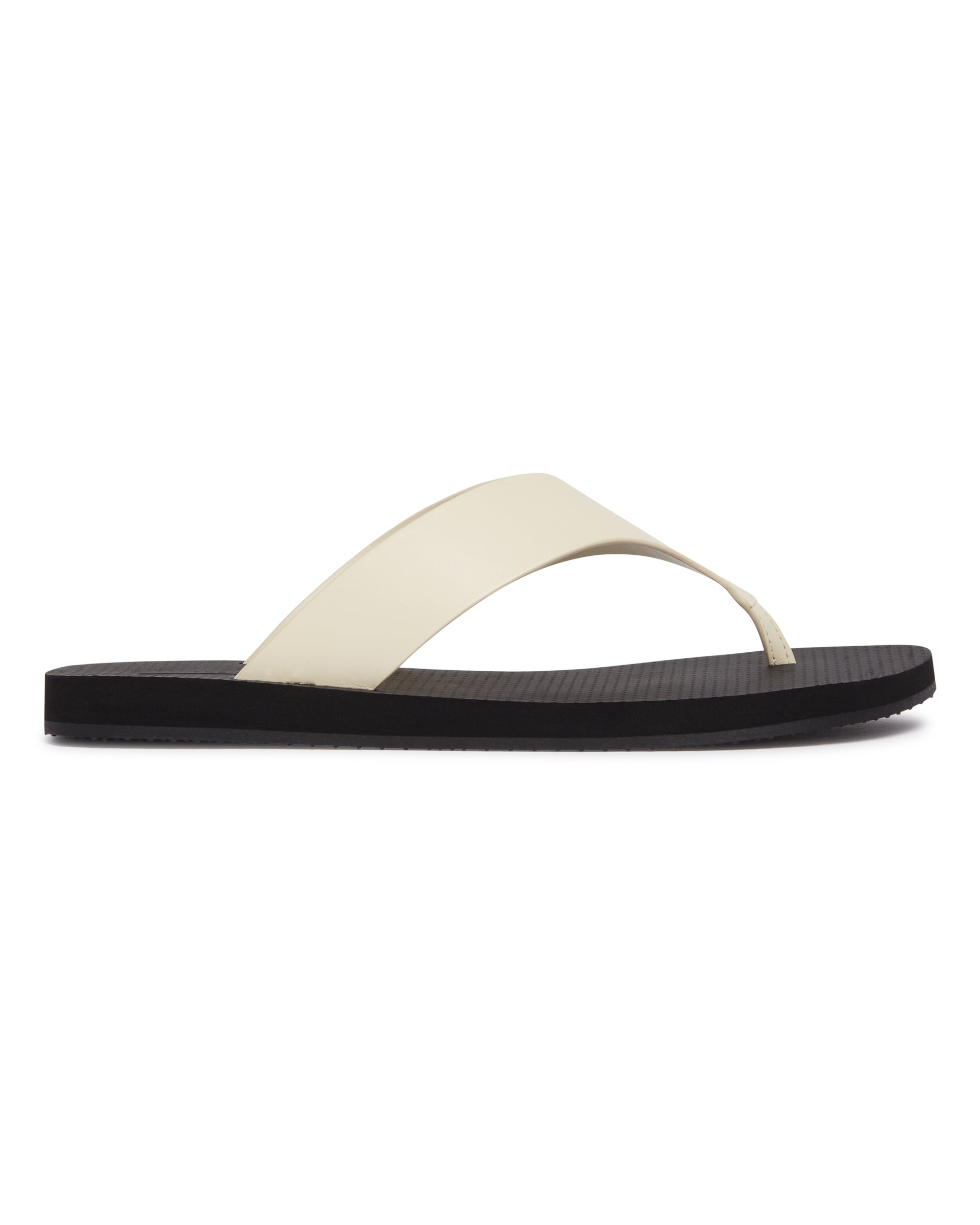White Leather Flip-Flop Sandals The row оригінал – Купити в Україні – вид ззаду