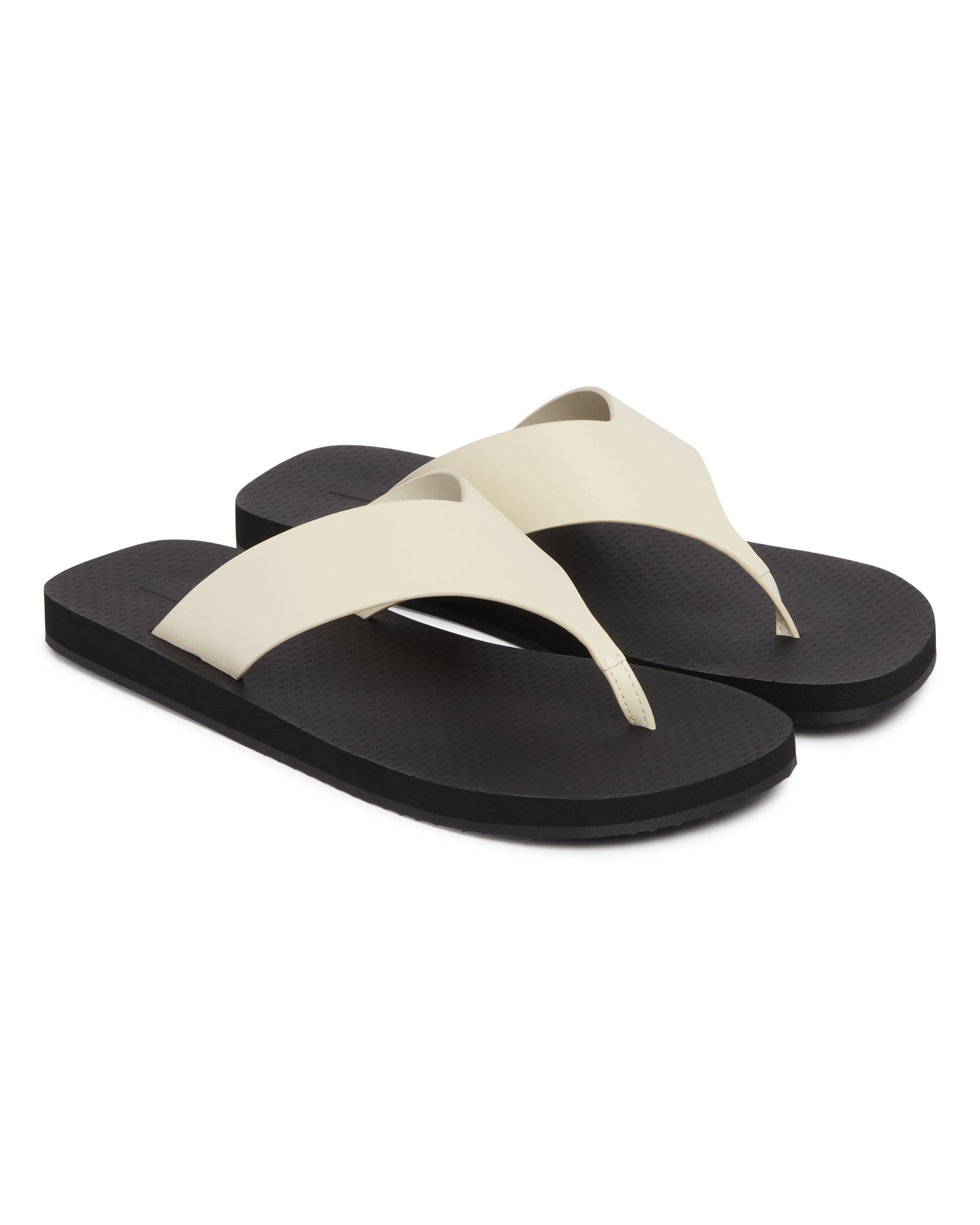 White Leather Flip-Flop Sandals The row оригінал – Купити в Україні – детальний вид