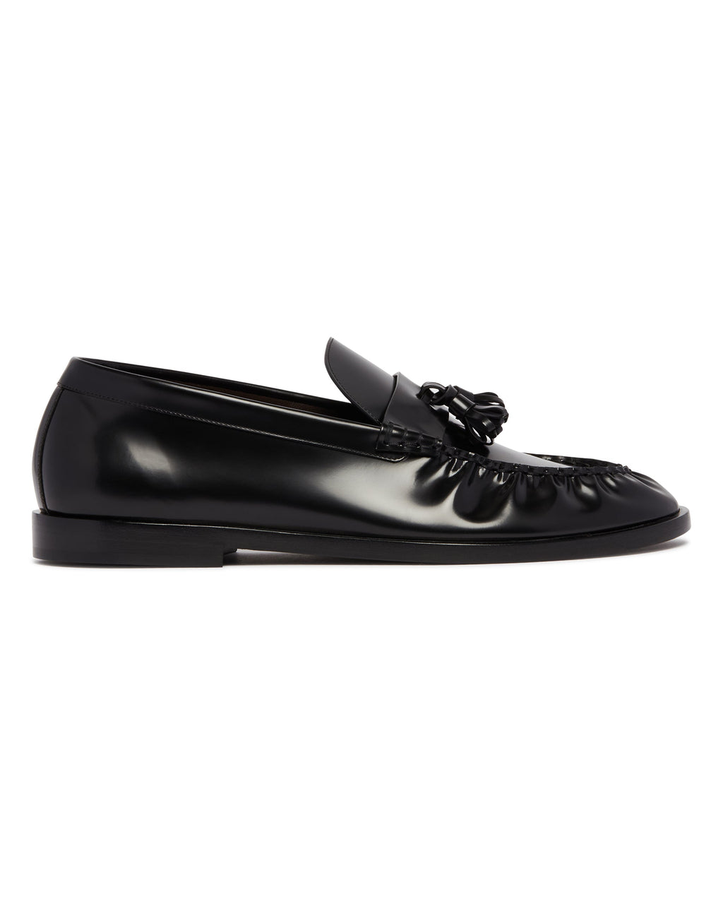 Black Patent Leather Loafers The row – Гарантія оригінальності – вид ззаду