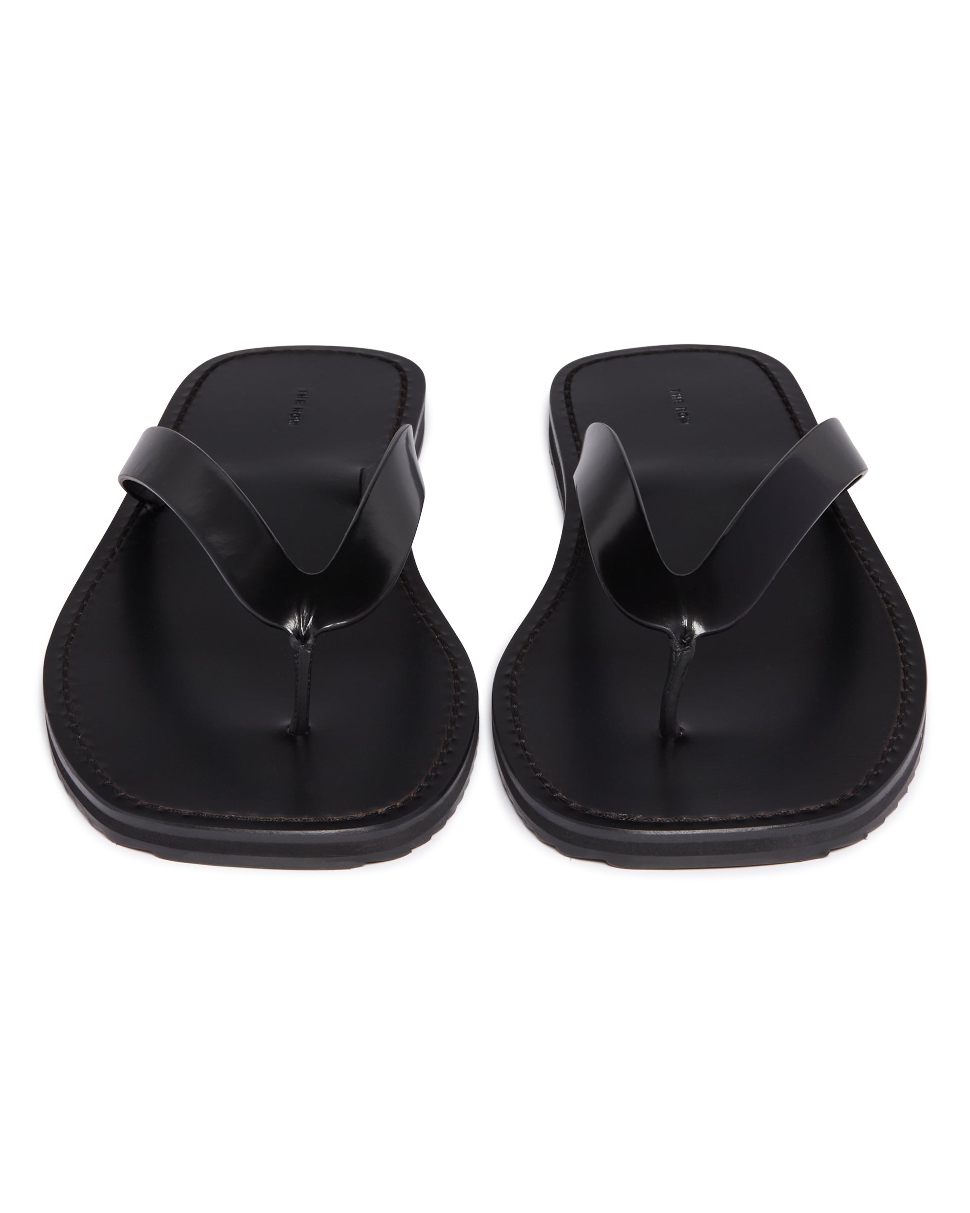 Black City Thong Sandals The row – Гарантія оригінальності – збільшений вид