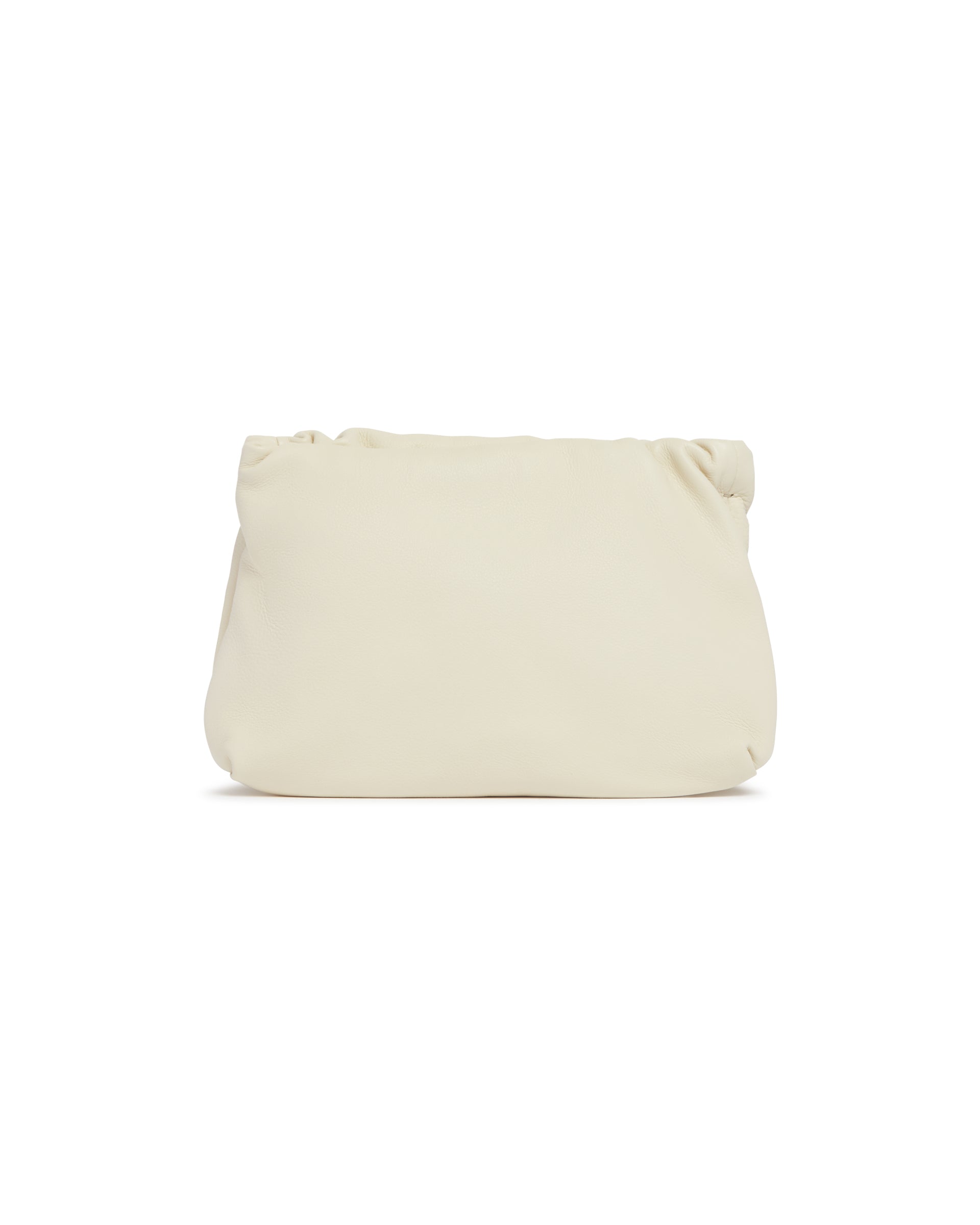 White Medium Bourse Clutch The row оригінал – Купити в Україні – вид ззаду