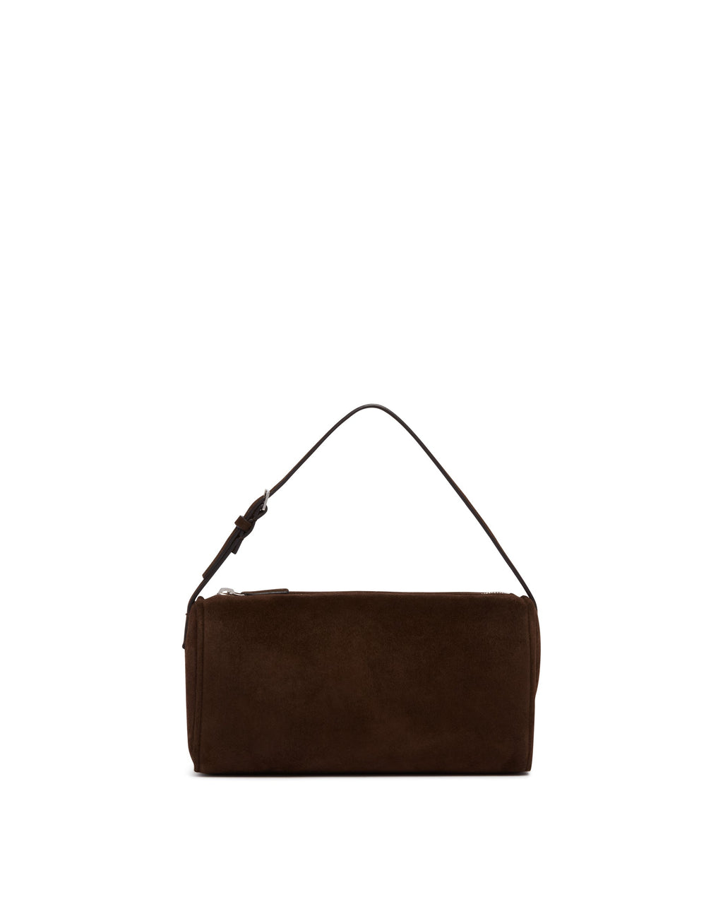 Brown 90s Suede Bag The row – Гарантія оригінальності – боковий вид