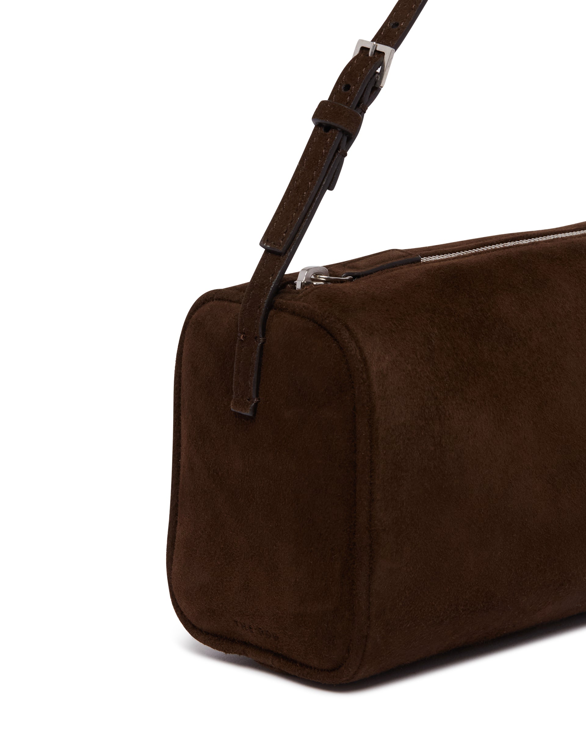Brown 90s Suede Bag The row – Гарантія оригінальності – збільшений вид