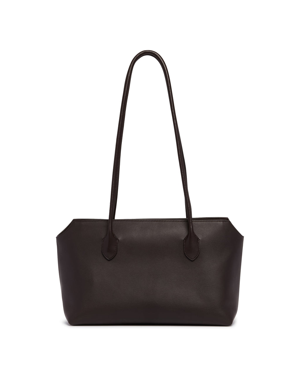 Brown Terrasse Leather Bag The row оригінал – Купити в Україні – вид ззаду