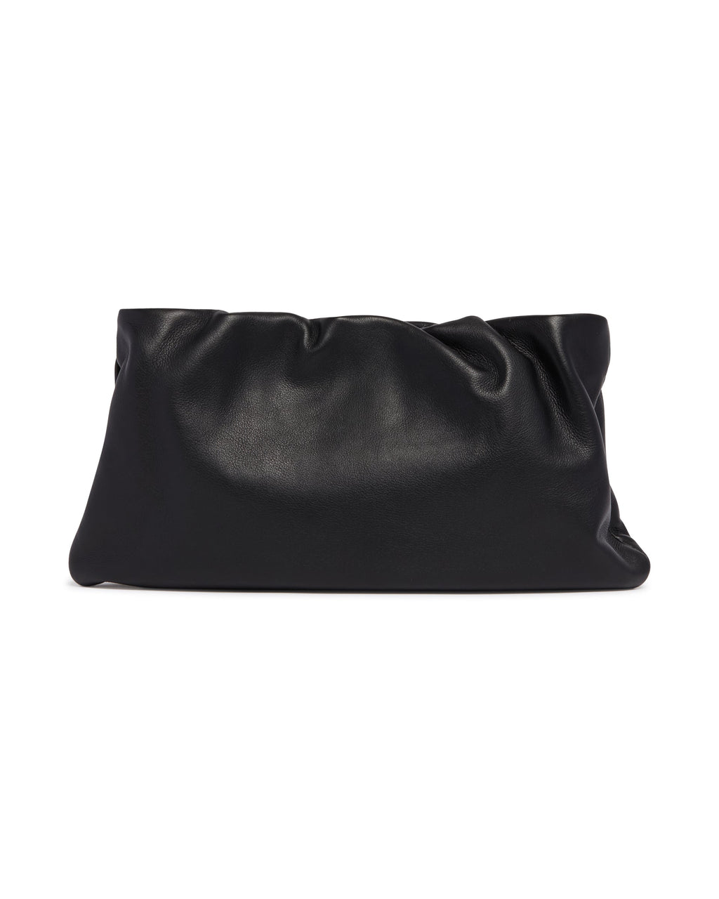 Оригінальна Black XL Leather Bourse Clutch The row – вид ззаду
