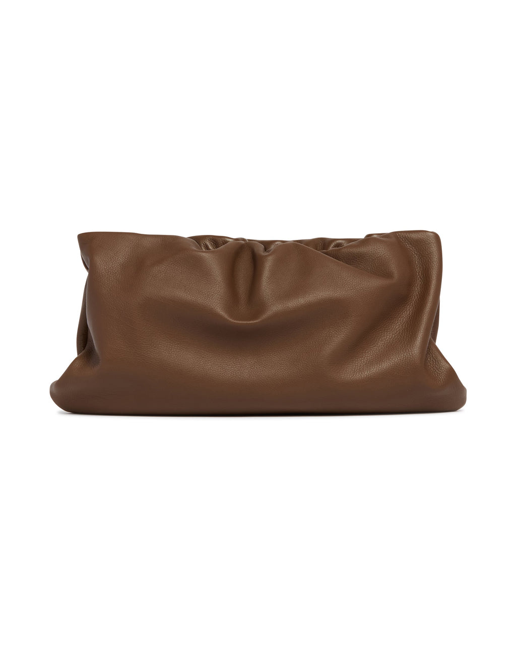 Brown XL Leather Bourse Clutch The row – Гарантія оригінальності – вид ззаду