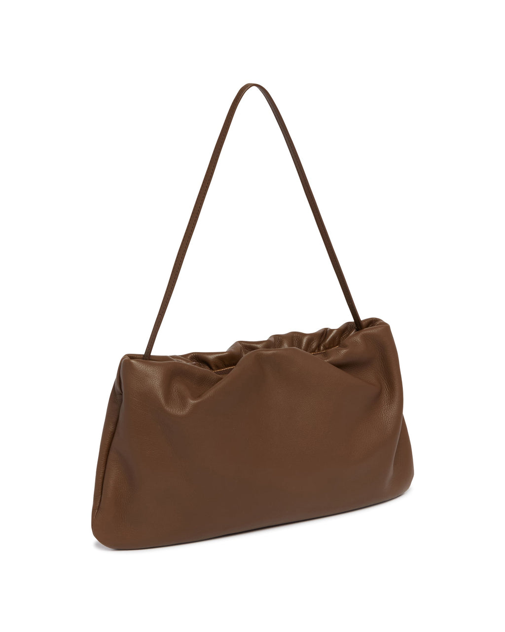 Brown XL Leather Bourse Clutch The row – Гарантія оригінальності – збільшений вид