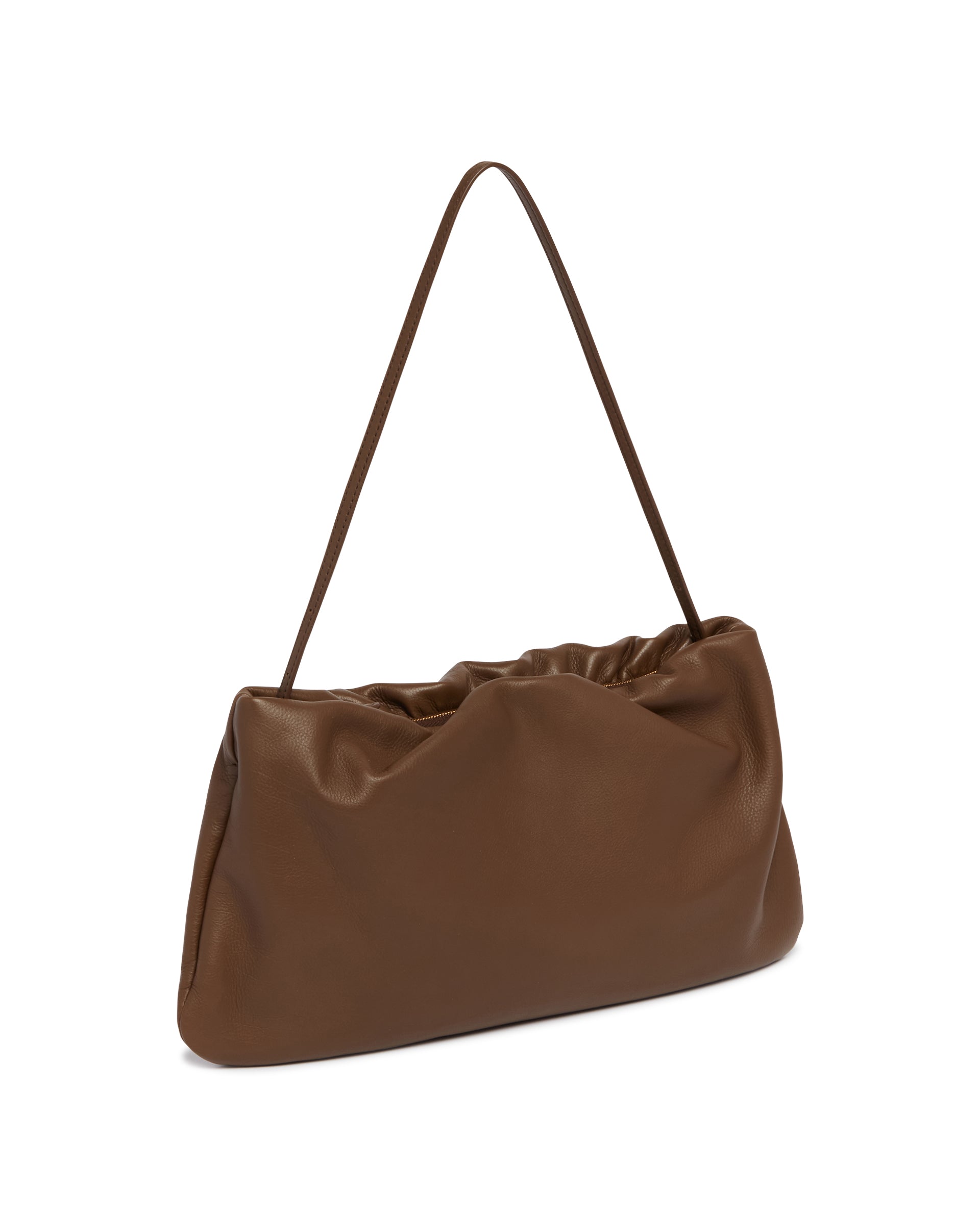 Brown XL Leather Bourse Clutch The row – Гарантія оригінальності – збільшений вид
