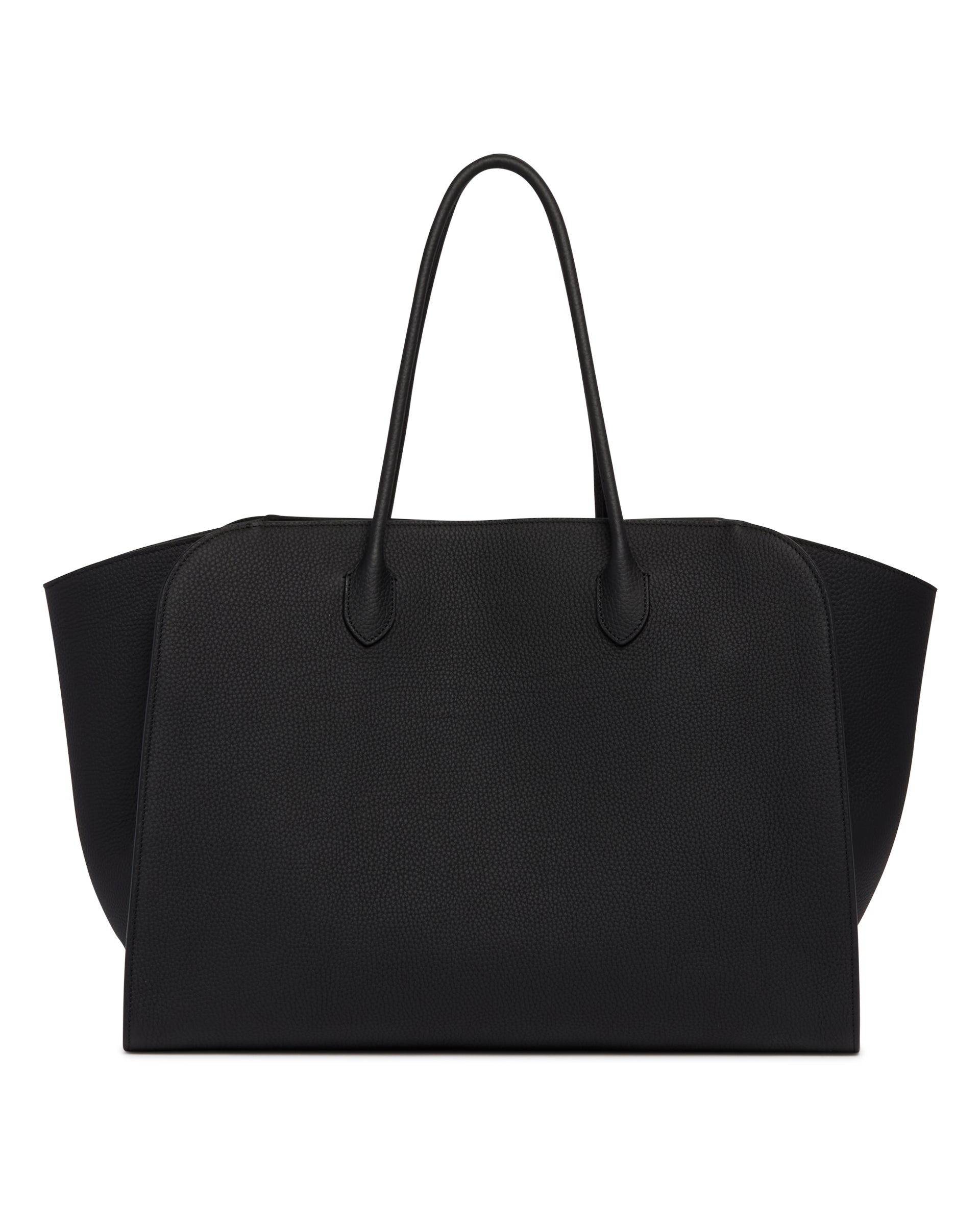 Black Marlo Tote Bag The row оригінал – Купити в Україні – боковий вид