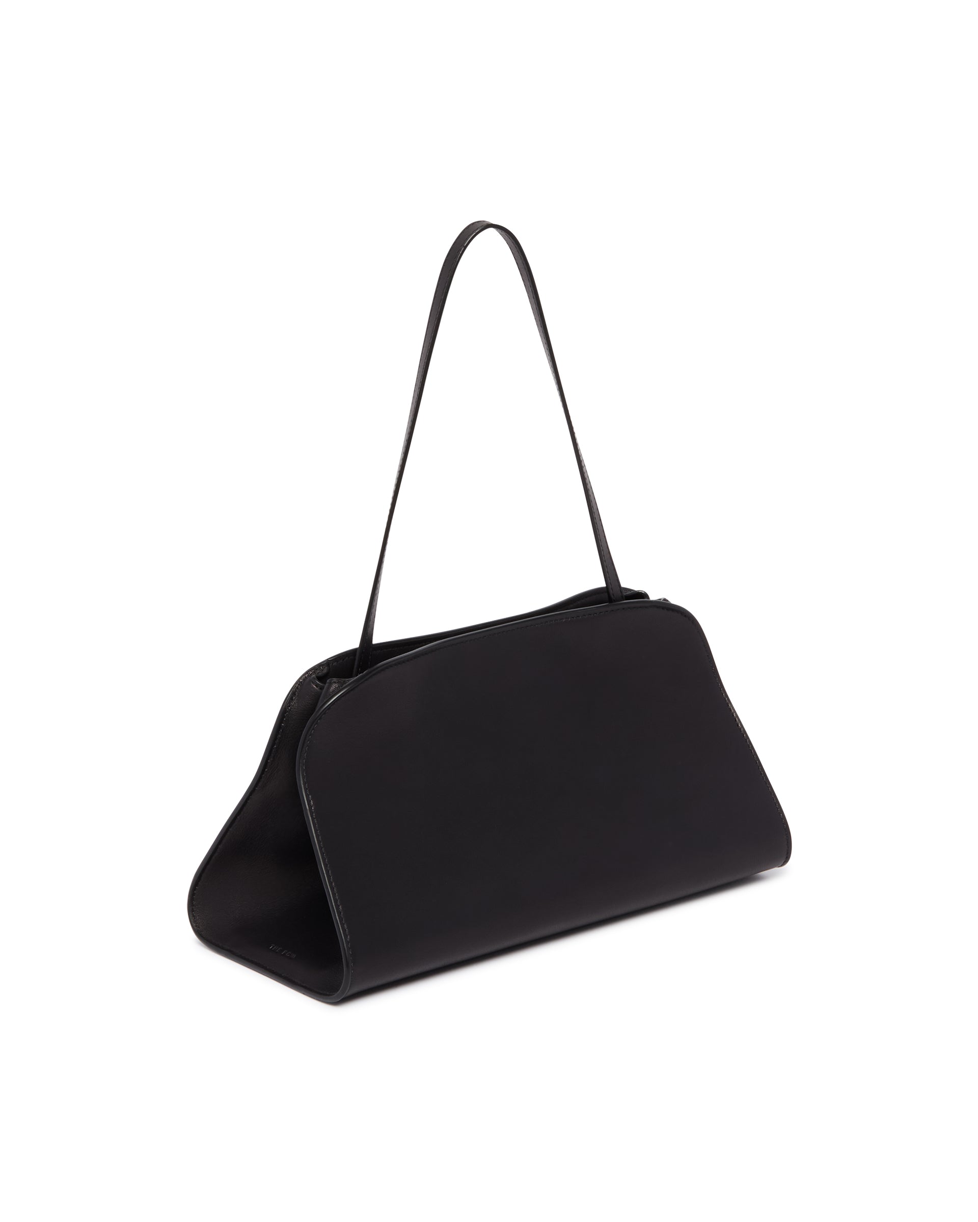Black Peggy Leather Clutch The row – Гарантія оригінальності – збільшений вид