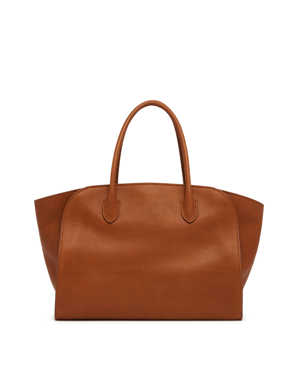Оригінальна Brown Marlo 12 Leather Bag The row – боковий вид