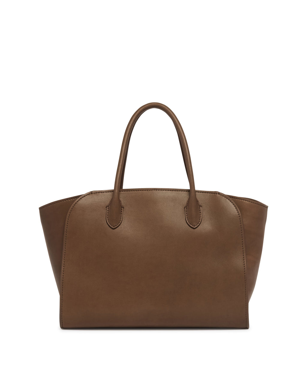 Оригінальна Brown Marlo 12 Leather Bag The row – боковий вид