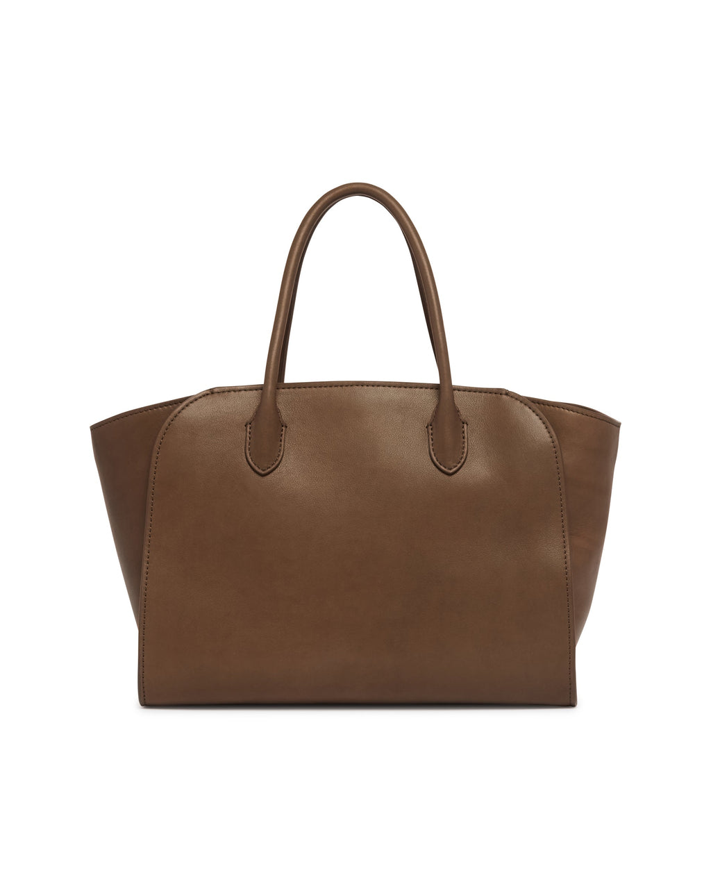 Оригінальна Brown Marlo 12 Leather Bag The row – вид ззаду
