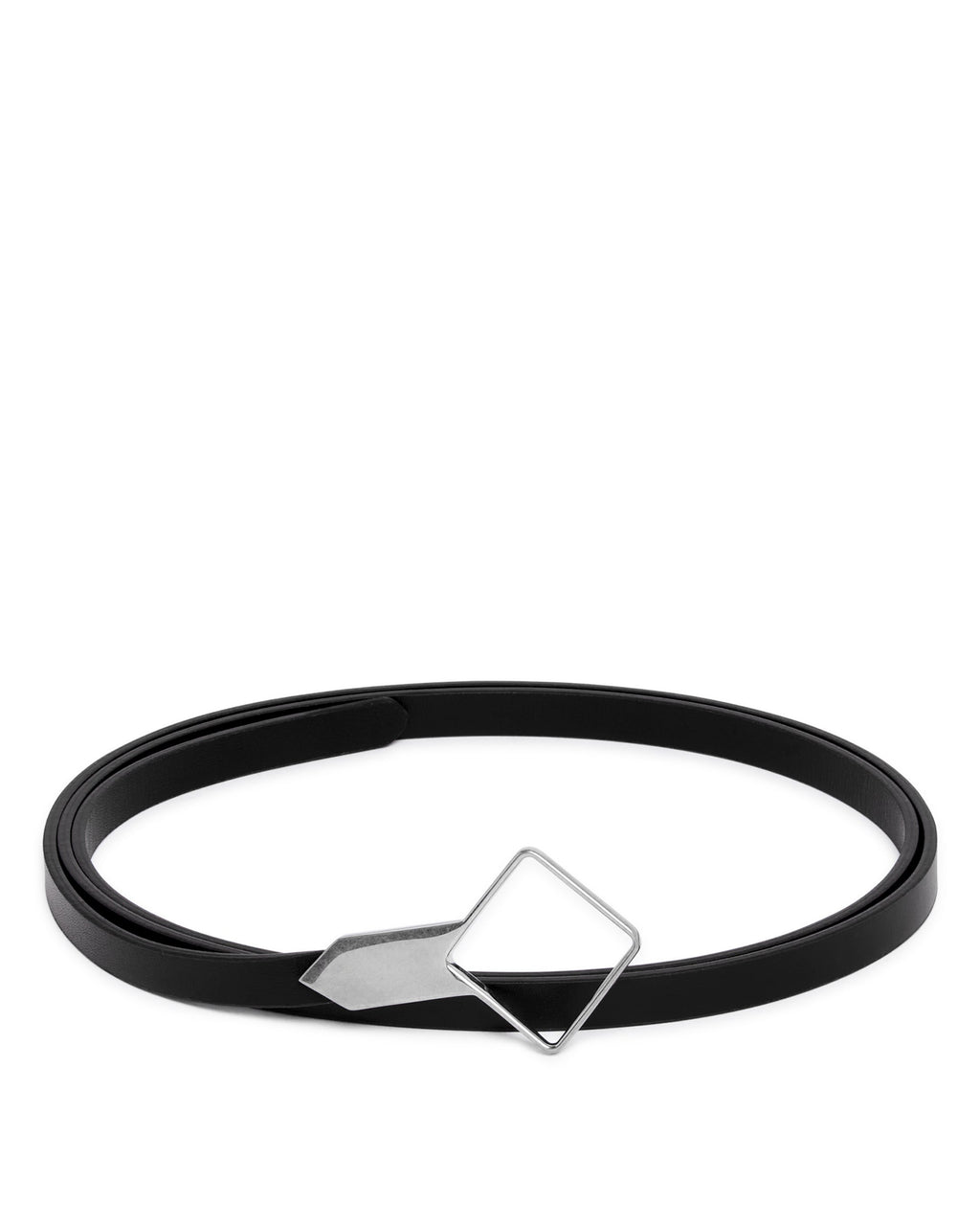 Оригінальна Black Leather Belt The row – боковий вид